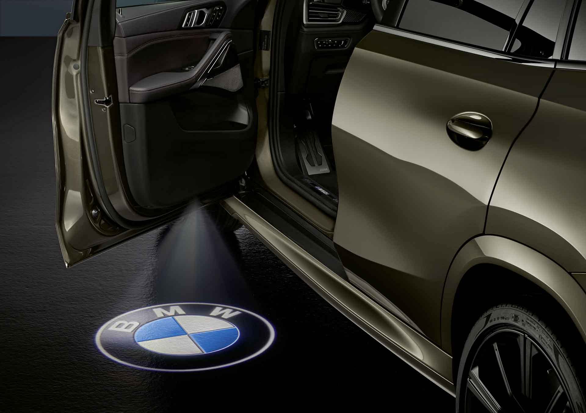 Bmw Genuine Led Door Projectors 68Mm Light Lamp 63312468386