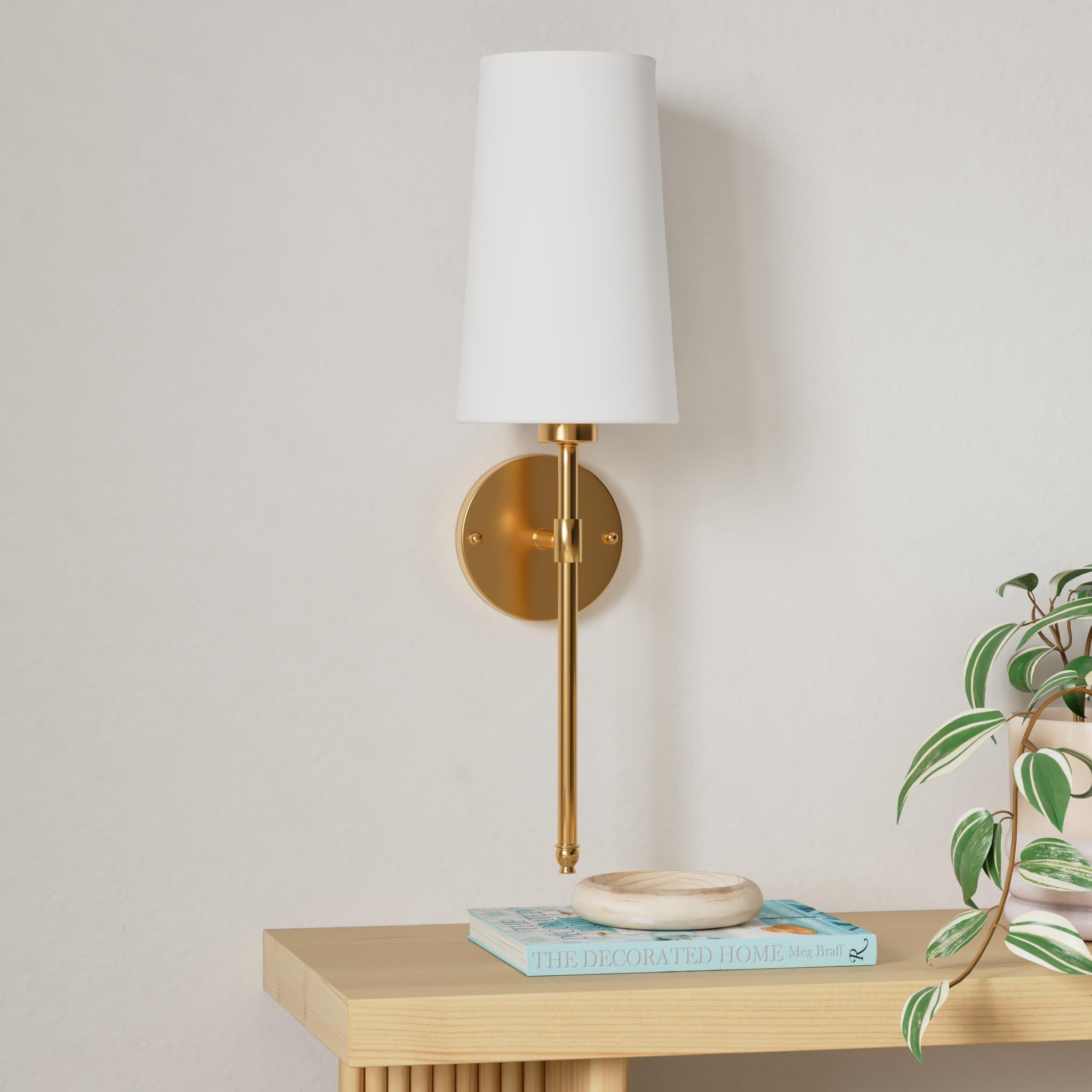 Yhcdlamp Battery Operated Wall Sconce Set Of 2, Rechargeable Wall Sconce With 10000Mah Bulb And Remote Control, Up To 50 Hrs Use