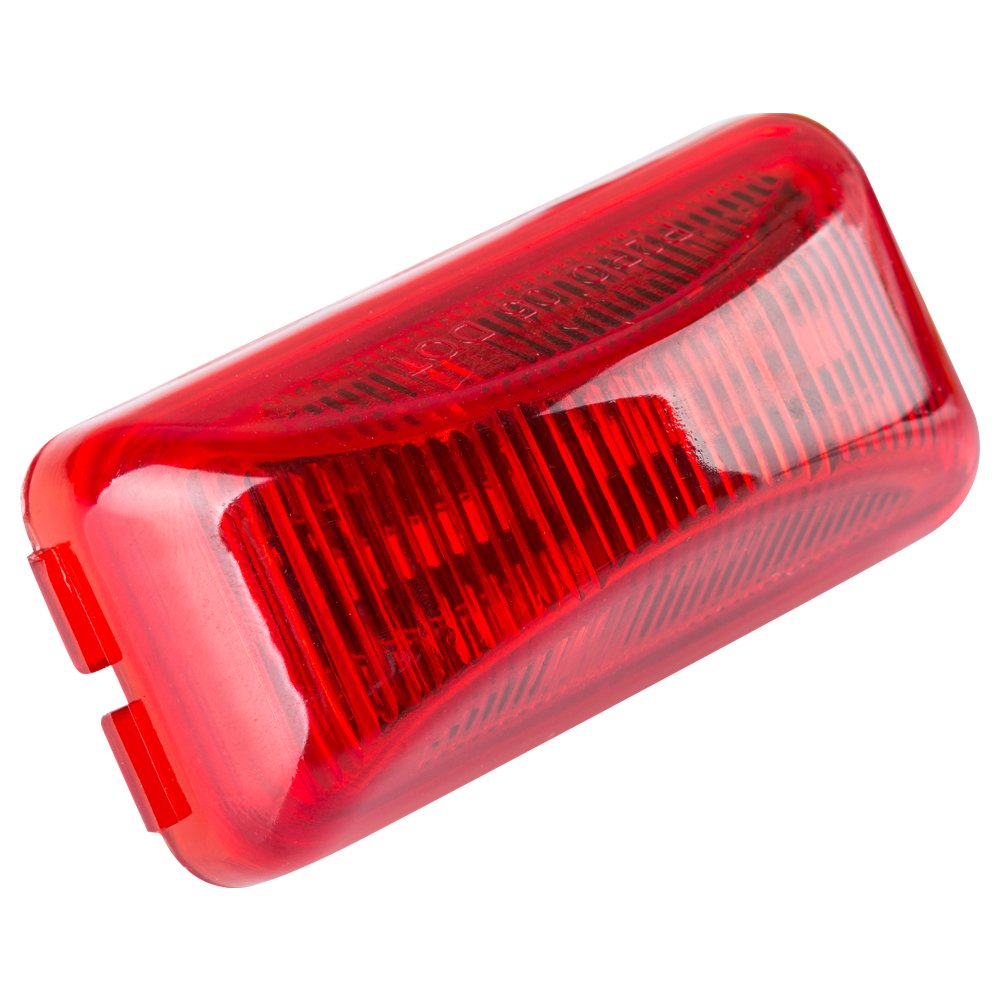 Lumitronics Rv Mini Thin Line 37 Series Sealed Led Marker/Clearance Light (Red)