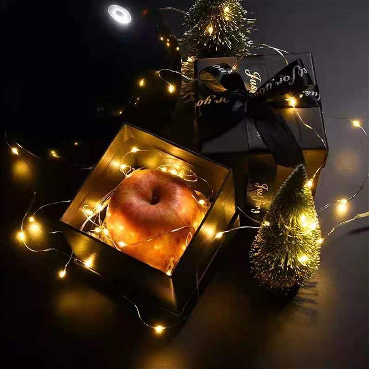 4 Pack Battery Operated Dewdrop Led Lights,Indoor Mini Fairy Lights With Timer Function,For Wedding Home Parties Christmas Holiday Decoration,6 Hours On/18 Hours Off ,30 Count Leds,10 Feet (Yellow)