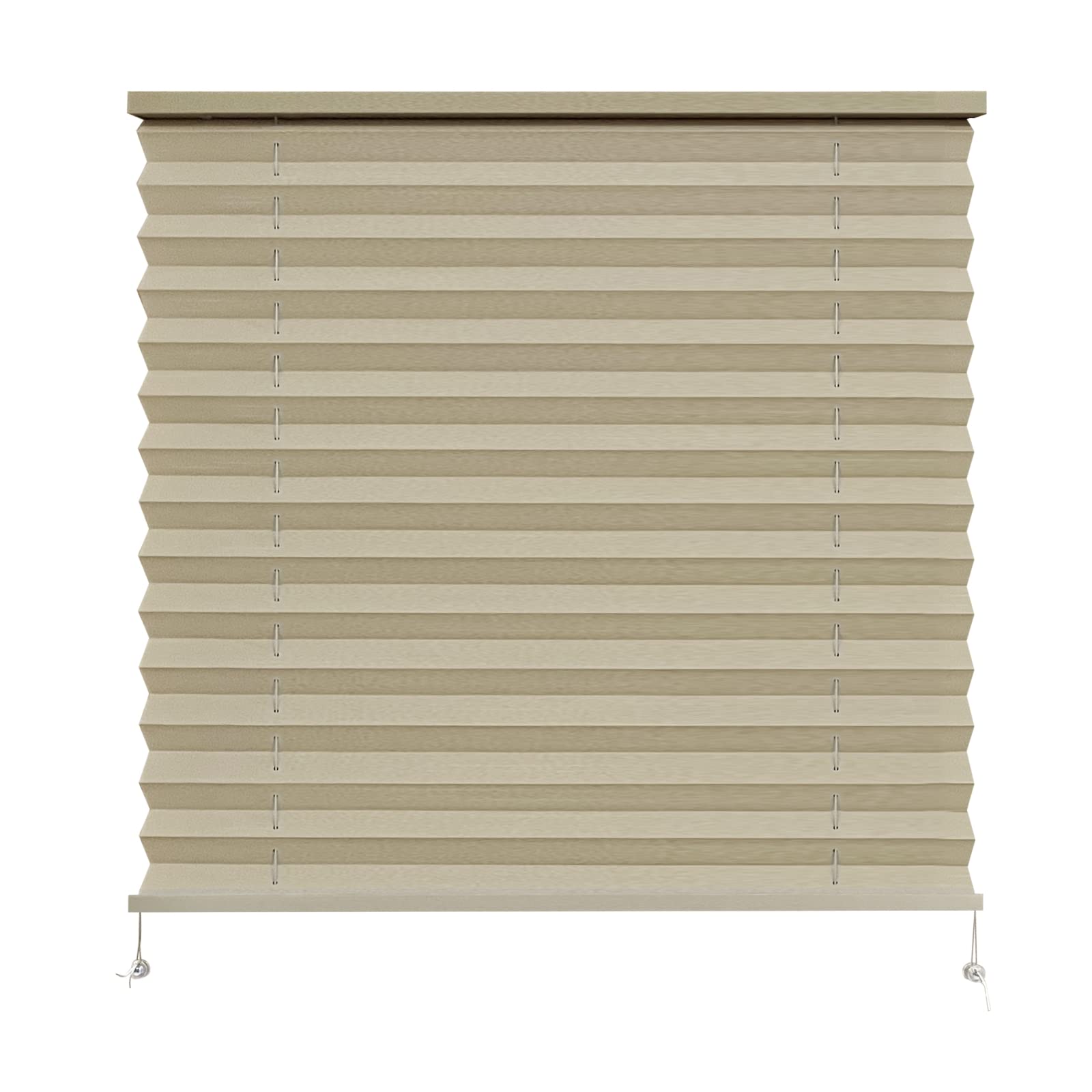 Dulepax Rv Blinds,Rv Pleated Shades,Rv Blinds Pleated Shades, 26'' W X 24'' L Cappuccino Rv Window Shades,Camper Blinds,Rv Windo