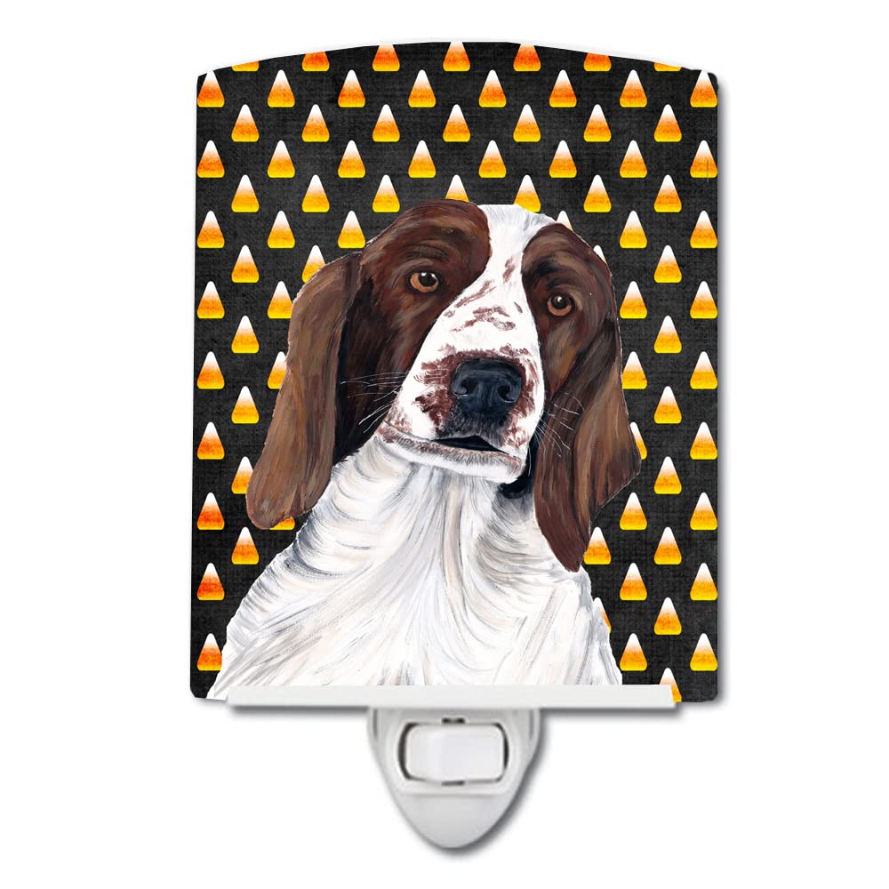 Carolines Treasures Welsh Springer Spaniel Ceramic Night Light, 6x4x3in, Multicolor, Model SC9167CNL, UL-Certified for Bedroom and Nursery