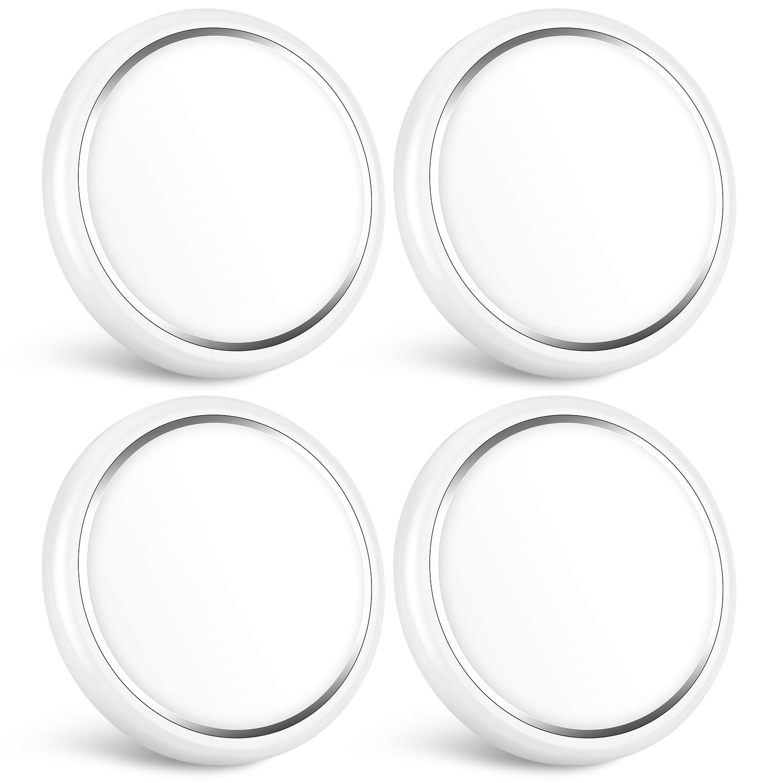 Gzv Rv Interior Lights  Rv Puck Light  Dimmable Led Ceiling Lighting For Camper  Dc 12V 4.75 Inch  Rv Round Lights For Inside  Led Lights For Travel Trailer Boat 4 Pack (3000K - Warm White)