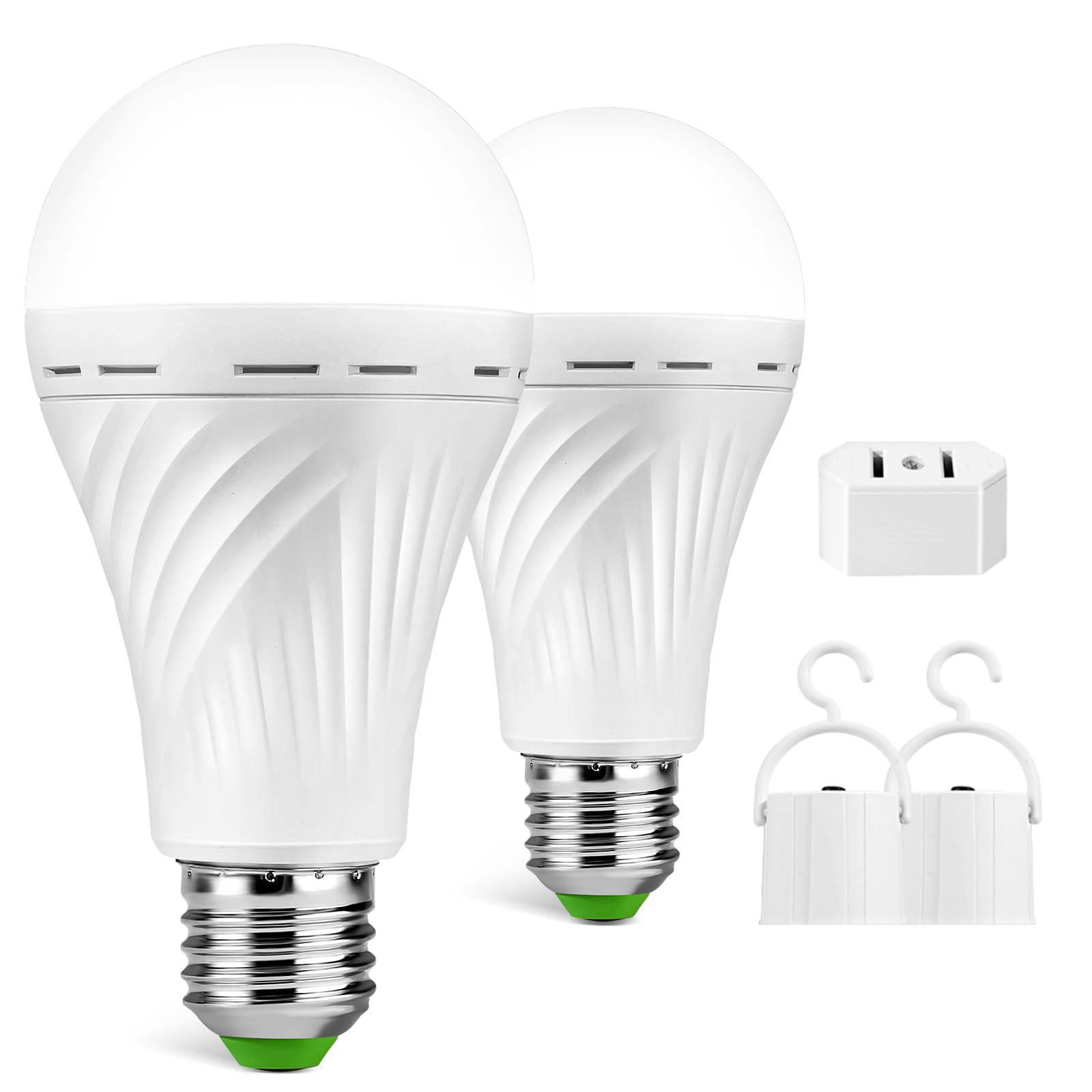 Tfoi Rechargeable Emergency Led Light Bulbs, Light Up To 28 Hrs, Battery Operated Light Bulb, Self-Charging Light Bulb 1500Mah B