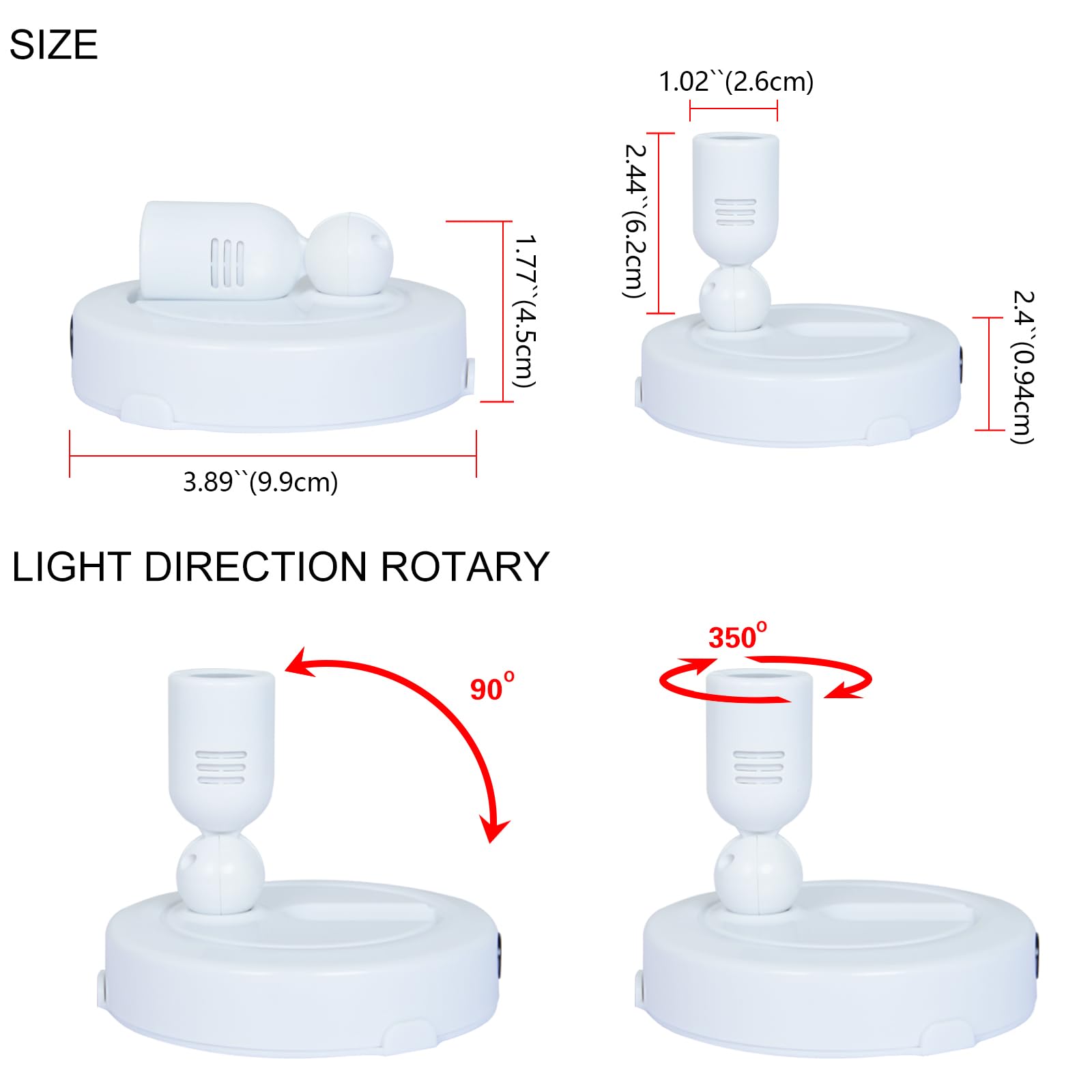 Hamvidne Led Spotlight, Battery Operated Spotlights With Remote, Up Lighting For Indoor Plants, Dimmable Tree Spotlight, Picture