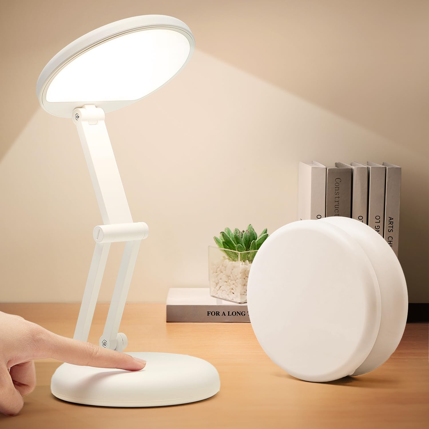 Cordless Lamp Wireless Lamp,3600Mah Battery Lamp Cordless Desk Lamp,10 Brightness Rechargeable Lamps Cordless Lamps Rechargeable Desk Lamp,Portable Lamp Rechargeable Table Lamp For Desk Lamp Cute