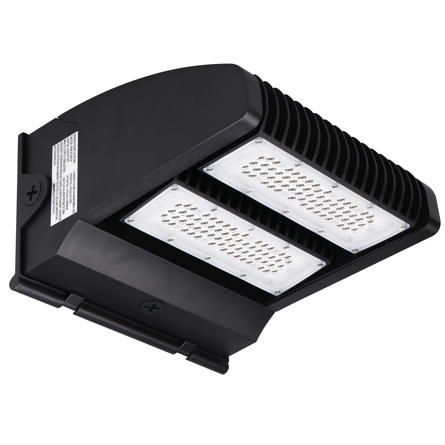 dephen 120W LED Wall Pack Light with Photocell - 5000K 16200LM Rotatable Up Down Sconce, IP65 Dusk to Dawn Outdoor Flood Lightin