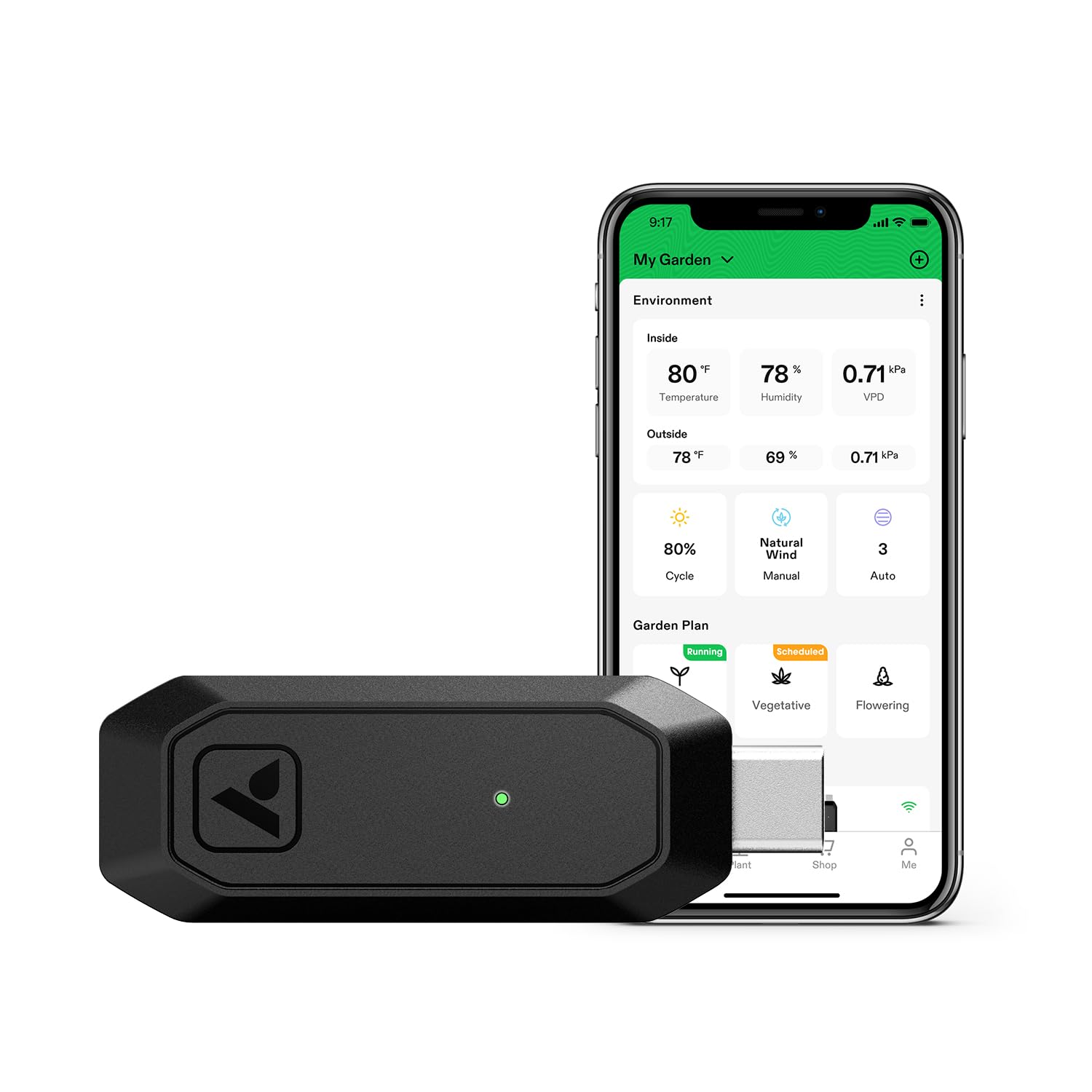 Vivosun Growhub Controller E25 For Grow Tent Cooling Ventilation Lighting, Supports Smart Grow System Devices, Easy To Install &