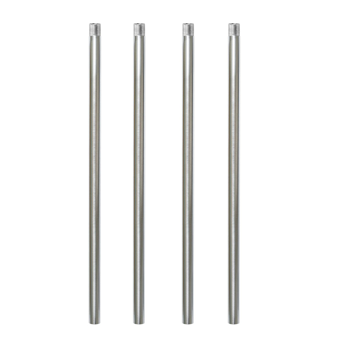 HALIGATE Brushed Nickel M10 Threaded Extension Rod for Pendant Light ...