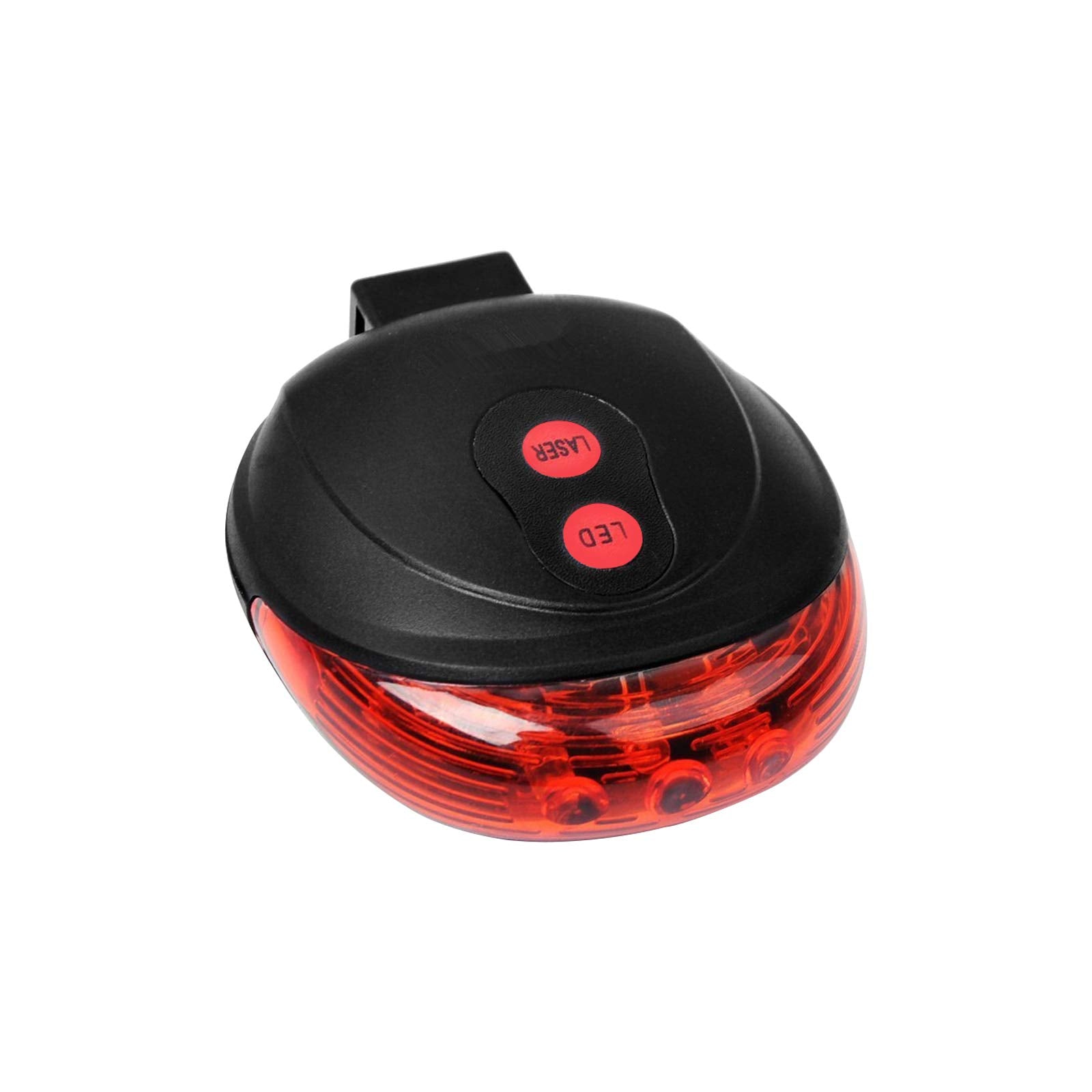 Bike Cycling 7 Flash Modes Red Lights Waterproof With 5 Led And 2 Laser Beams Bike Taillight Safety Warning Light Bicycle Rear B