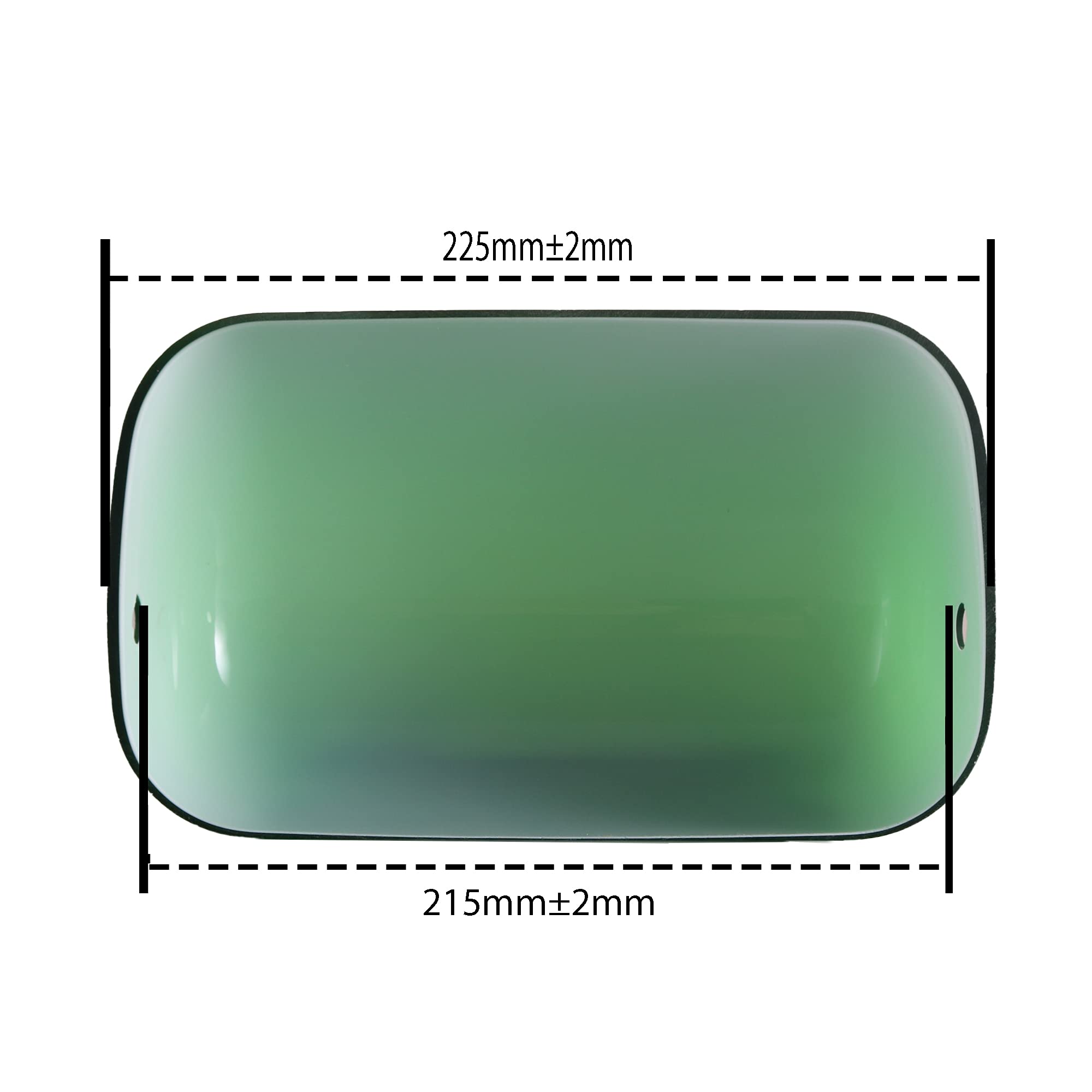 Arncmiv Glass Bankers Lamp Shade Replacement Cover Or Bankers Desk Lamp Shade Replacement Glass Cover For Green Color