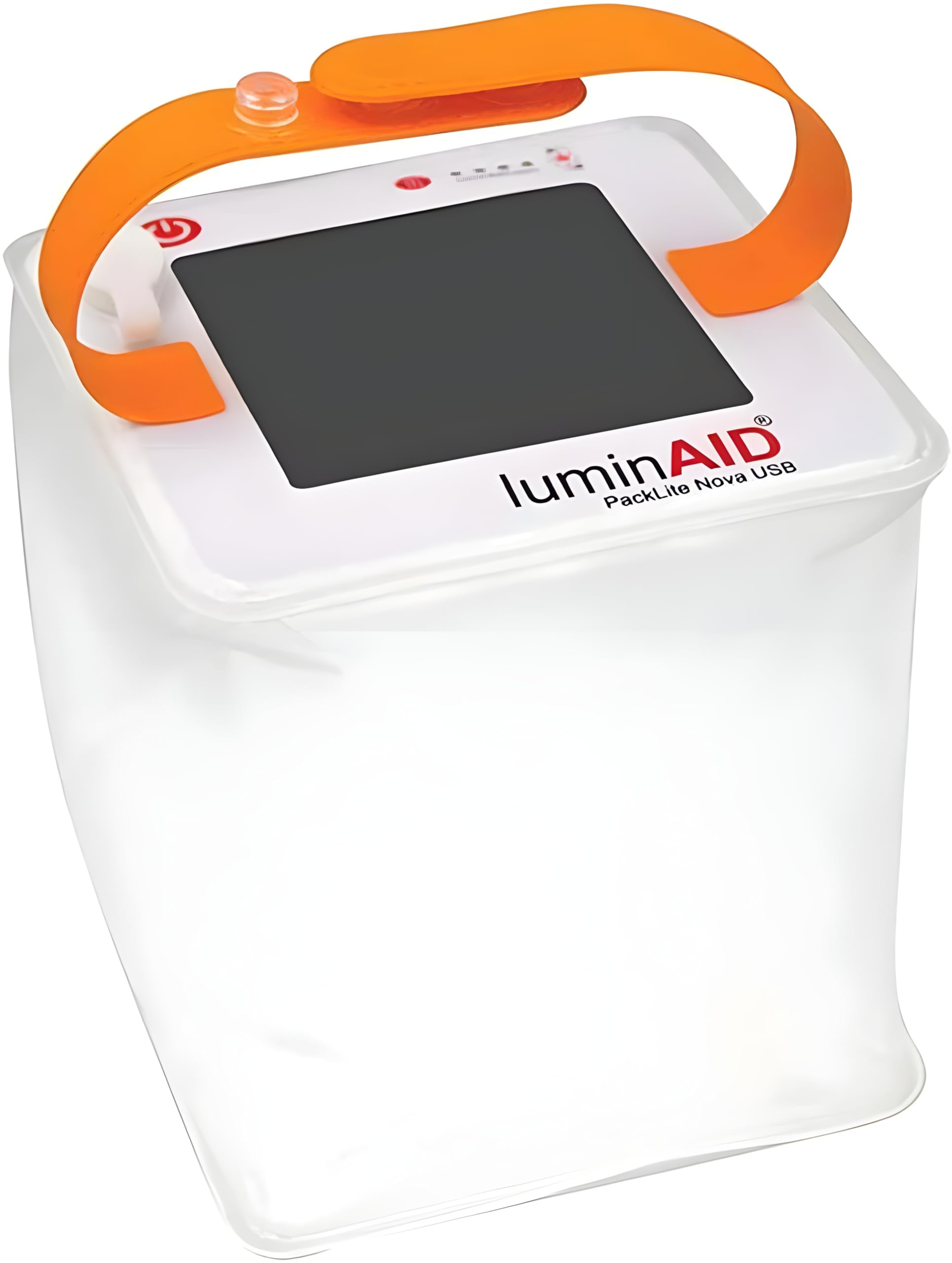 LuminAID Solar Camping Lantern - Inflatable LED Lamp Perfect for Camping, Hiking, Travel and More - Emergency Light for Power Ou