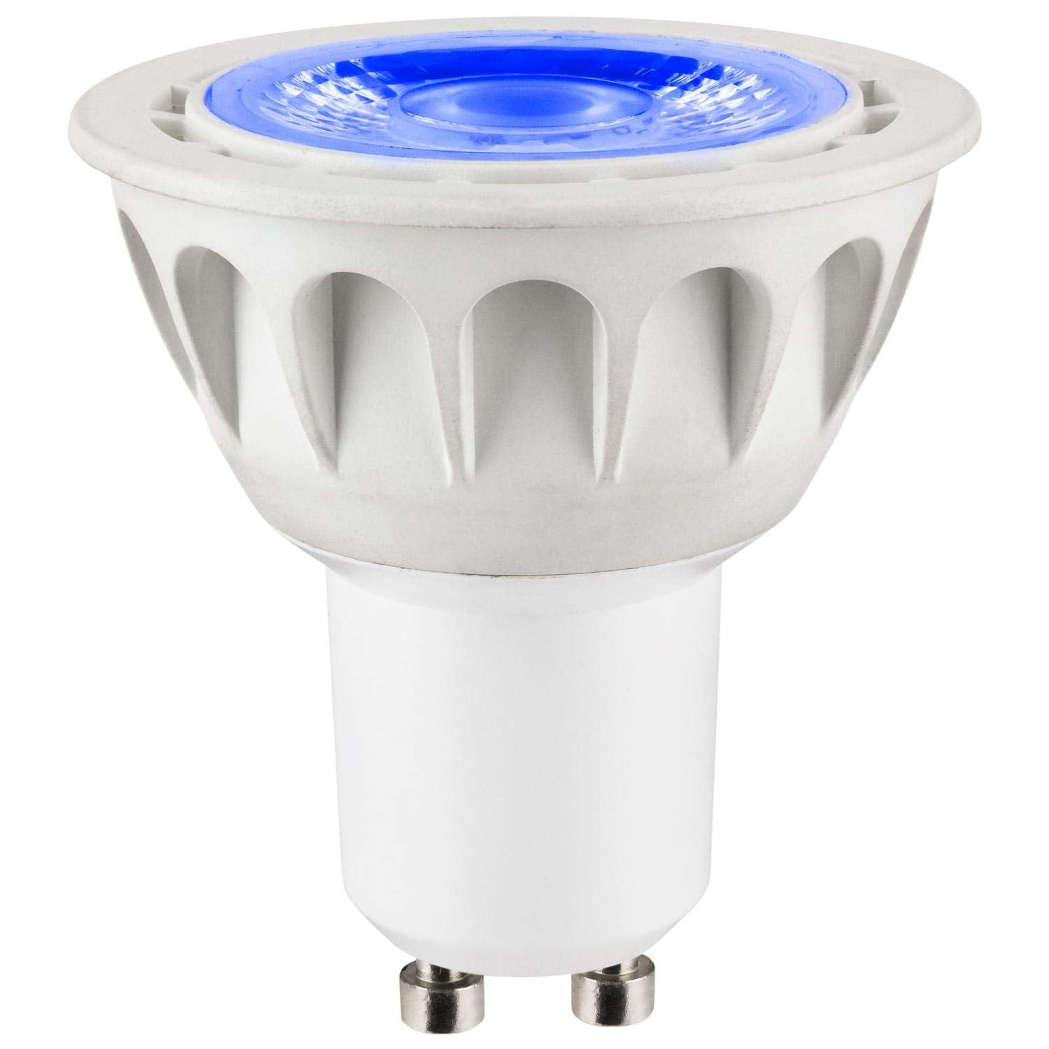 Sunlite Blue LED PAR16 Bulbs, 120V, 3W (25W Equivalent), GU10 Base, 15,000 Hour Lifespan, 40° Beam Angle,