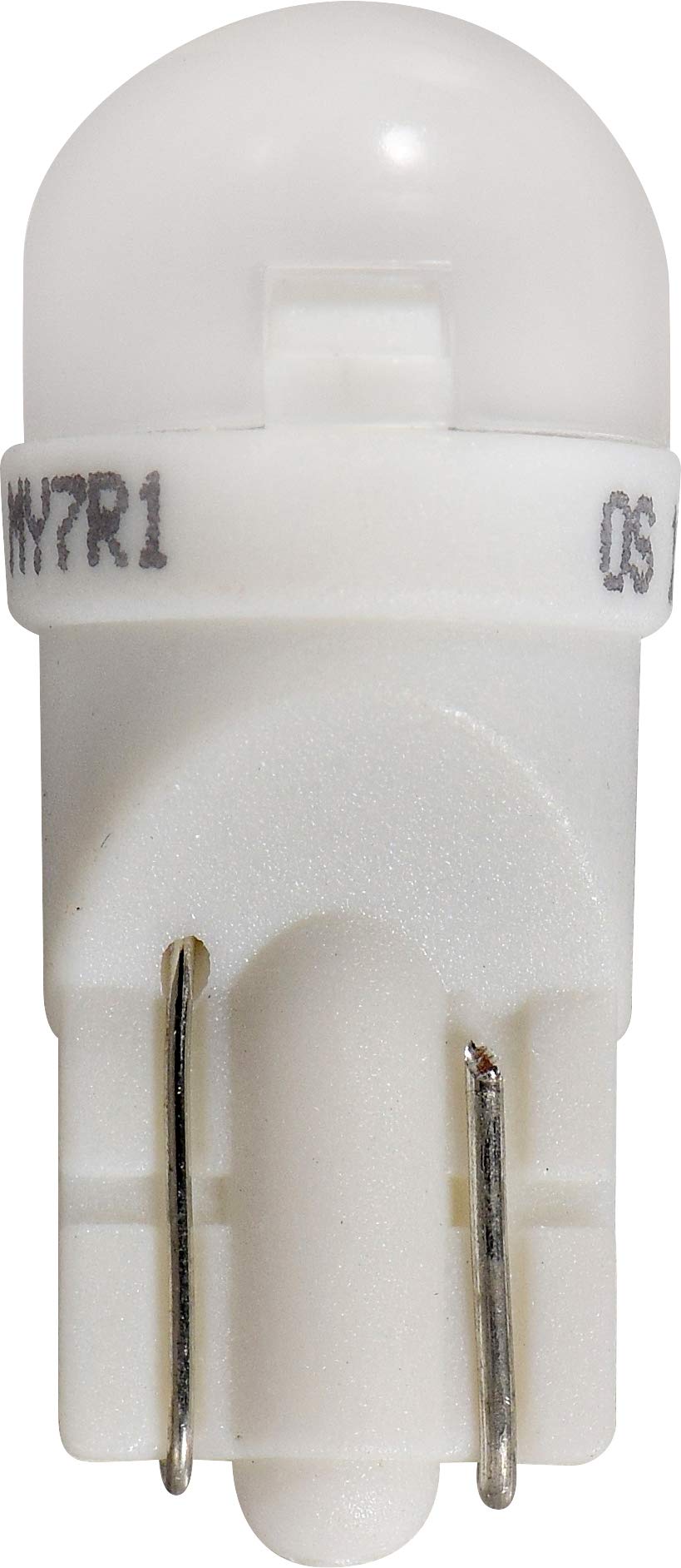 SYLVANIA 194 T10 W5W LED Bulb - Red Mini Bulb for Interior Lighting, Model 194RSL.BP, Bright LED - Contains 1 Bulb