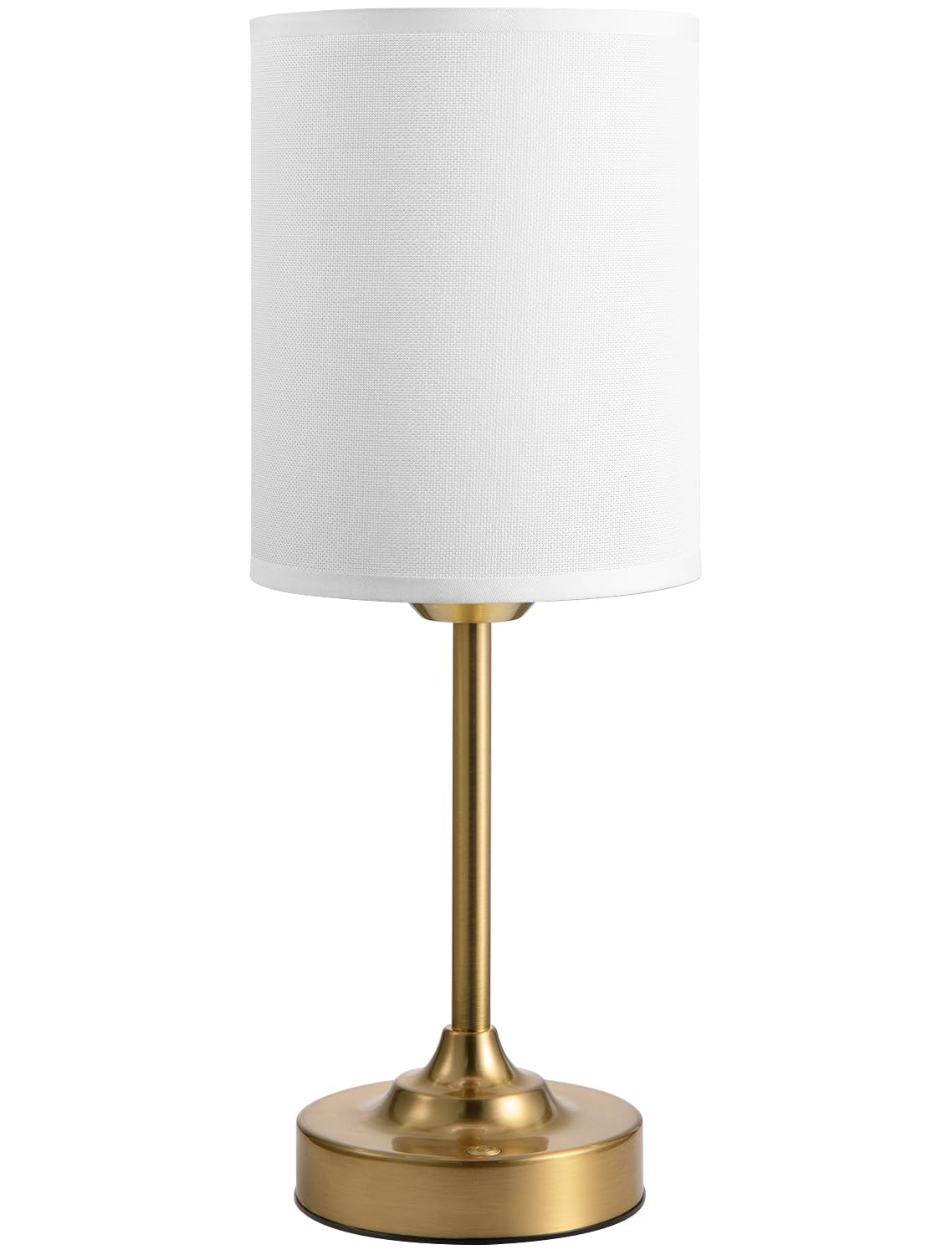 Touch Control Cordlss Table Lamp  Usb-C Rechargeable Lamp With Stepless Dimming  4000Mah Battery Operated Vintage Bedside Lamp For Bedroom  Living Room  Night Light & Emergency Lighting  Brass  1 Pack