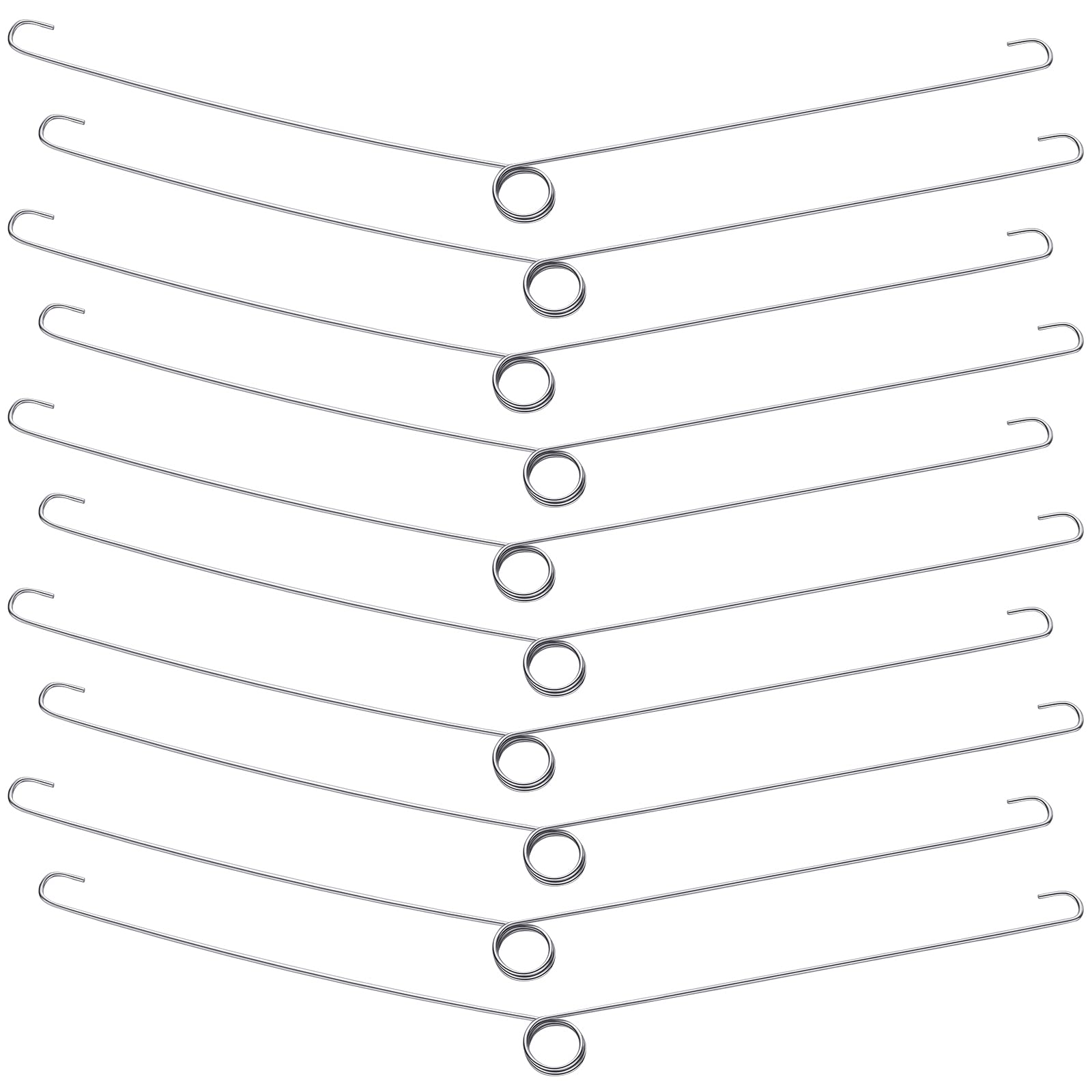 10 Pack Recessed Lighting Springs Torsion Spring Clips for Recessed Lighting Accessories Metal Recessed Light Spring Clips Reces
