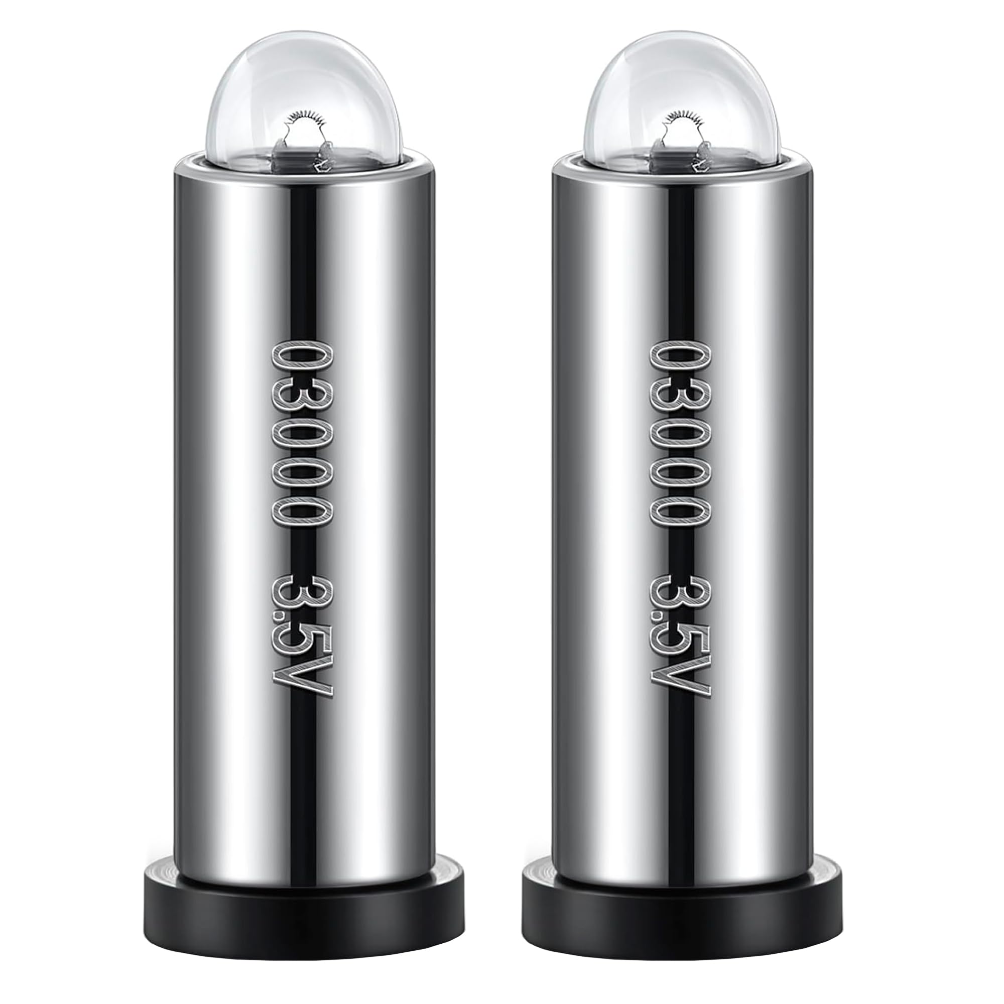 Hqrp 2-Pack Lamp Bulb Compatible With Welch Allyn Wa-03000 Wa03000 03000 Wa3000 3000 Wa-03000-U Wa03000-U Wa-03000U Wa3000-U 030