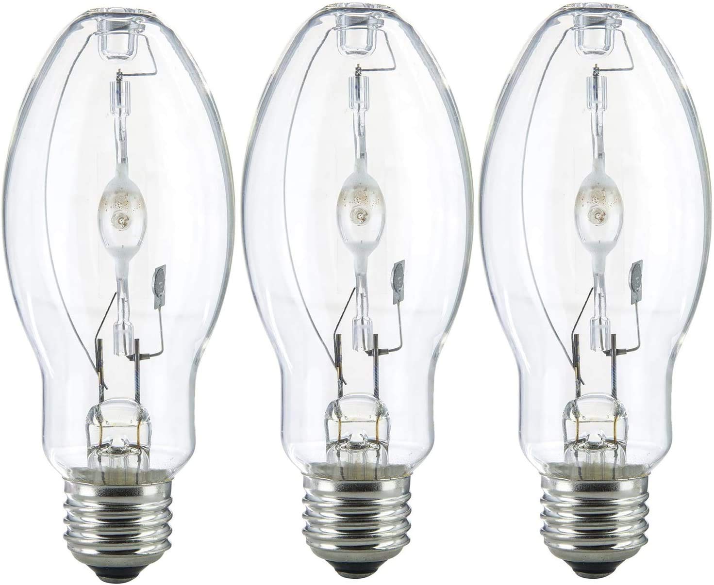 Bluex Bulbs Metal Halide Bulb MH70/U/MED, 70W, ED17 Medium Base, Clear, 3 Count Pack