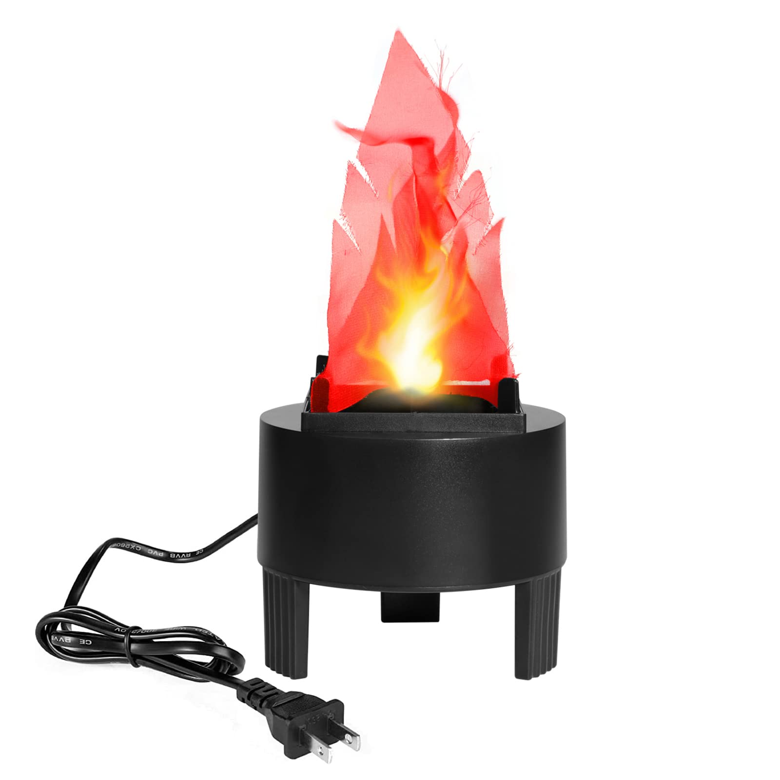 110V Electric Fire Flame Lamp Light Led Simulated Flame Effect Light Torch Light Stage Lamp Prop For Stage Performance, Bar, Nig