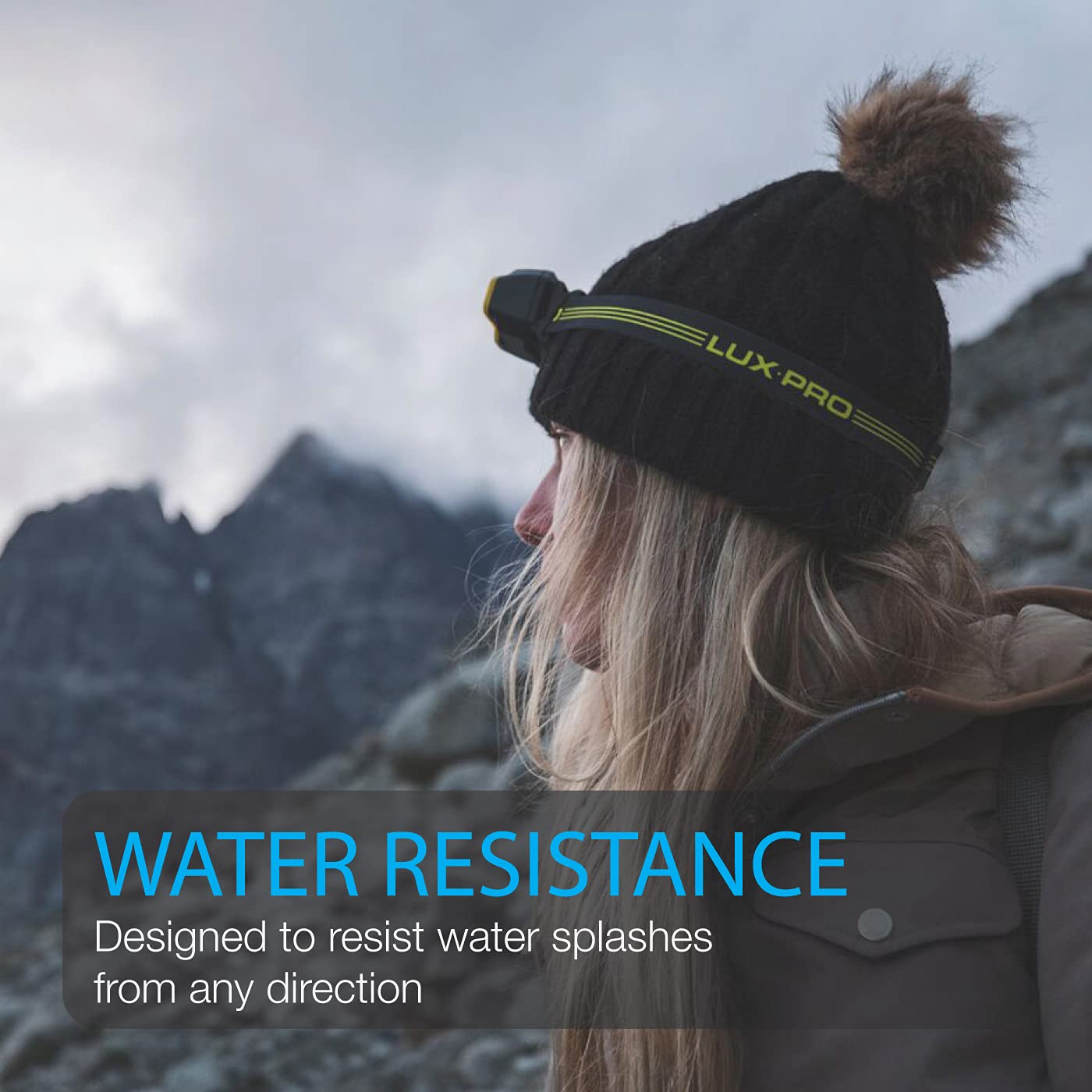 Lux Pro Bright 400 Lumen Camping Led Headlamp - Lp347