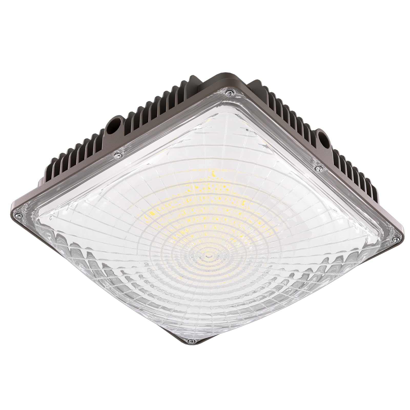 120W LED Canopy Light for Gas Station Light, 18000lm 0-10V Dimmable 5000K LED Canopy Lights, IP65 Waterproof Commercial Canopy L
