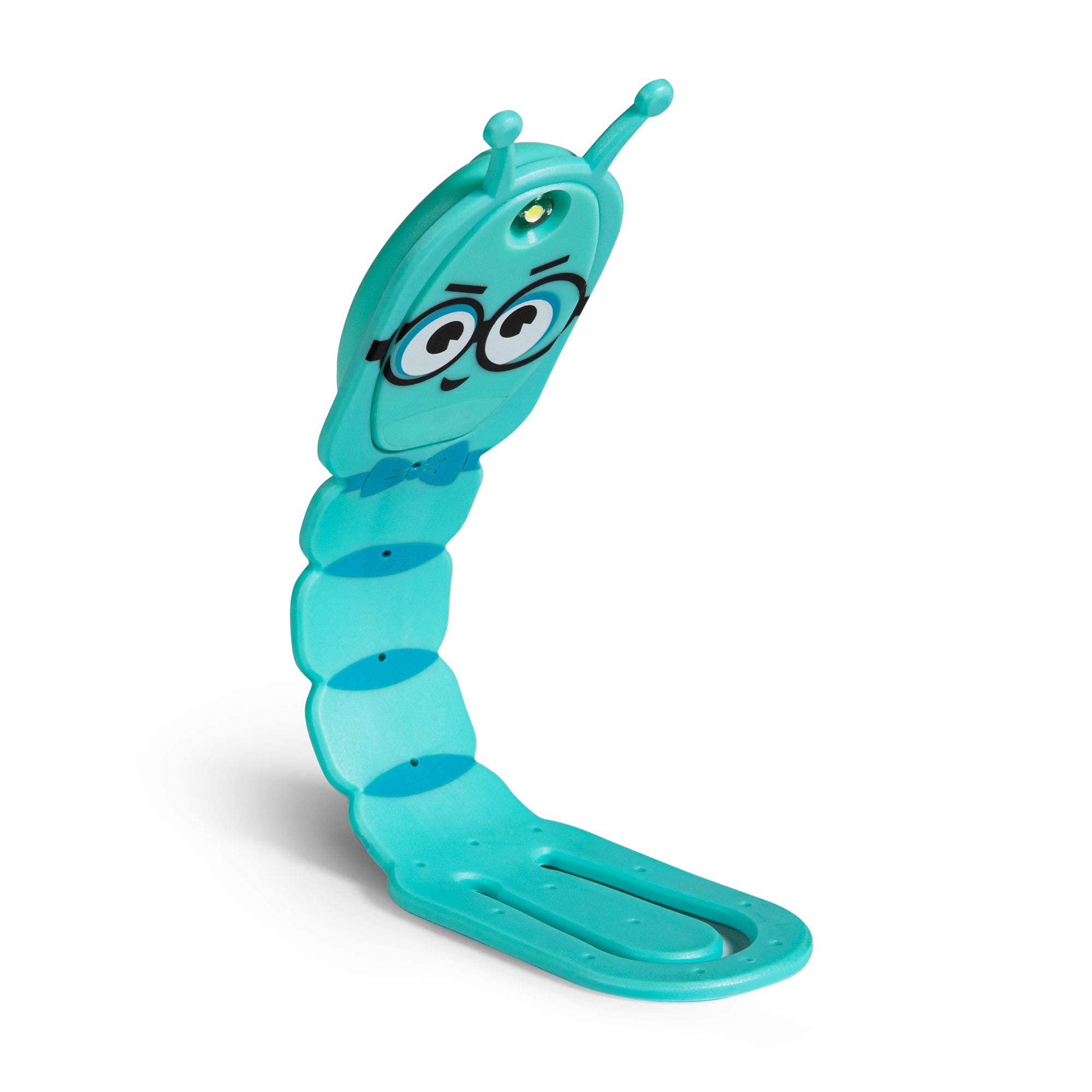 Gifts for Readers & Writers Flexilight Pal Bookmark Light | LED Clip-On | Battery Operated | Silicone Rubber | Bookworm Teal