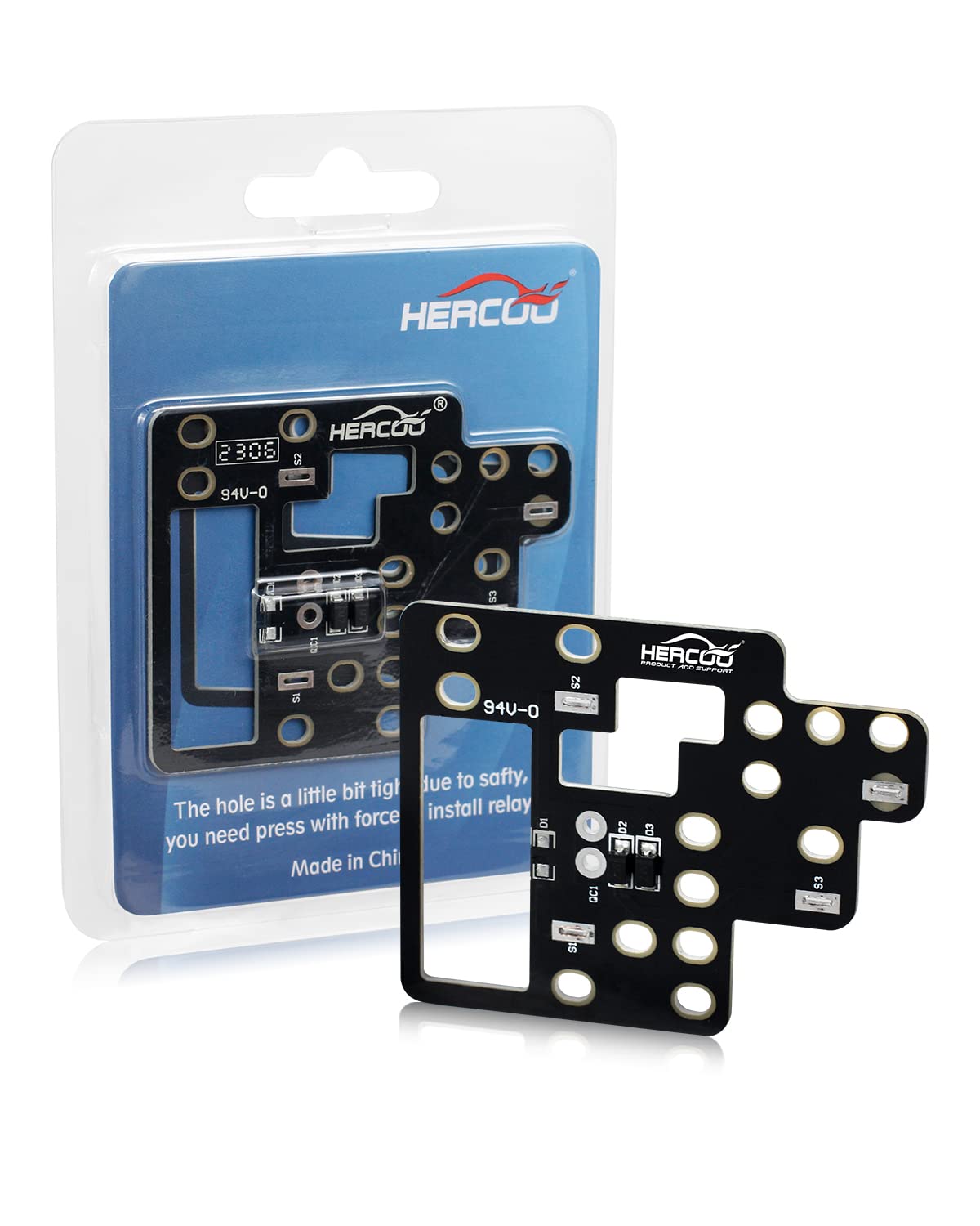 Hercoo 6 High Mod, Module For Gm Low Beams High Beams & Drl Light On Simultaneously Compatible With Chevy Silverado Gmc Sierra 1500/2500/3500 Classic 2003-2007