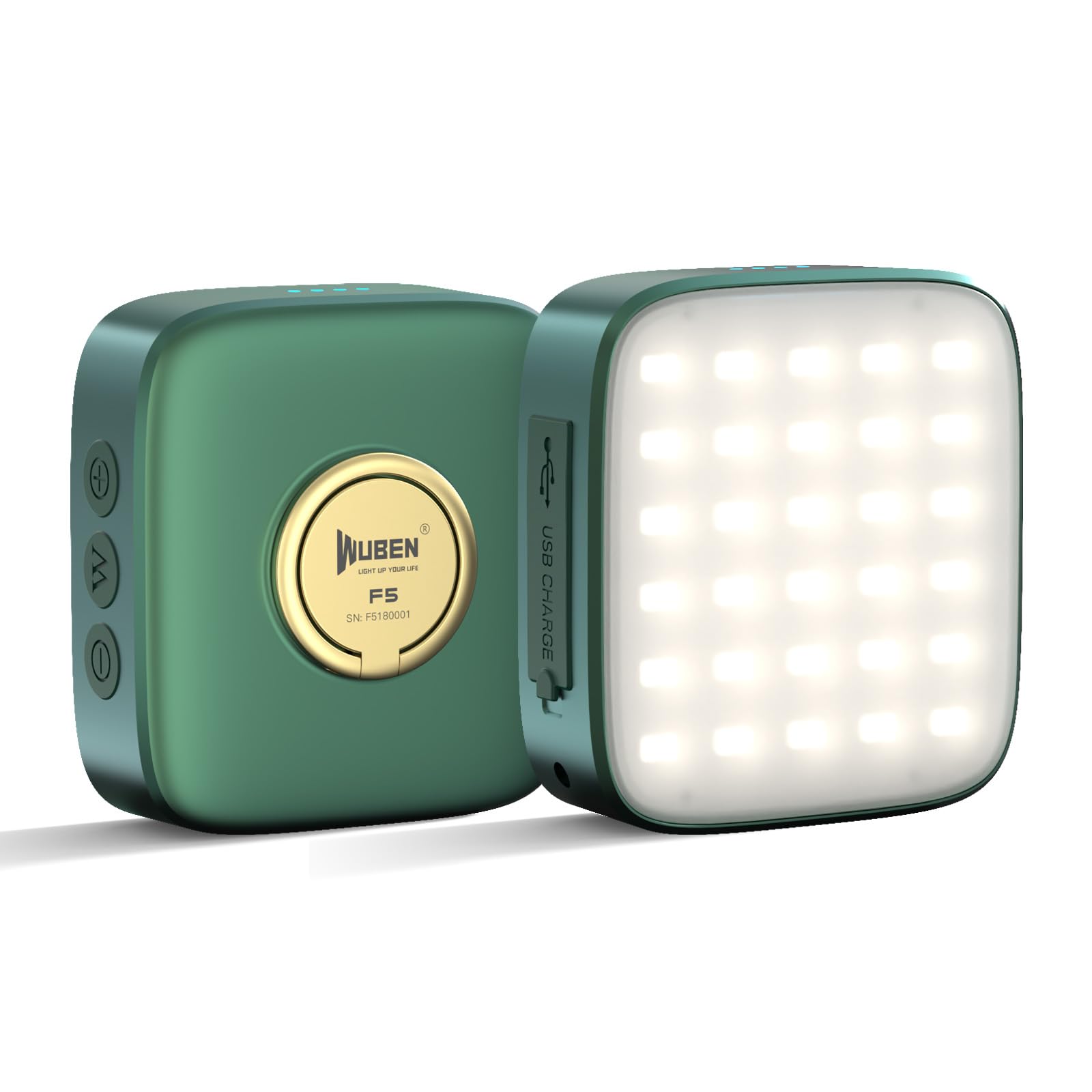 WUBEN F5 Camping Lantern Rechargeable 5200mAh LED 500LM Waterproof Green