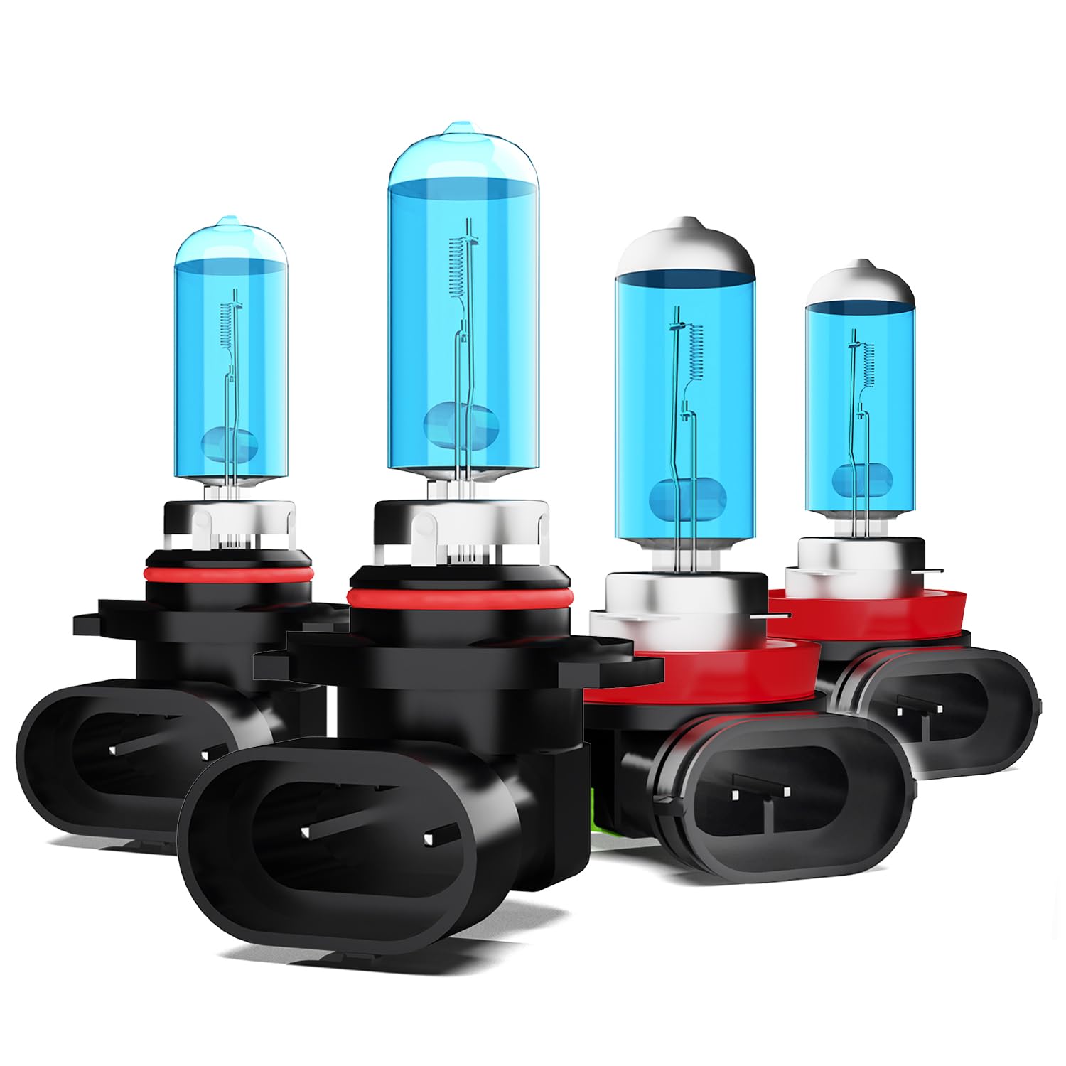 DMEPUGI Compatiblewith Buick LaCrosse 2014-2016 halogen headlight bulbs, 9012/HIR2 High Beams/Low Beams+ H11/H8/H9 halogen Fog L