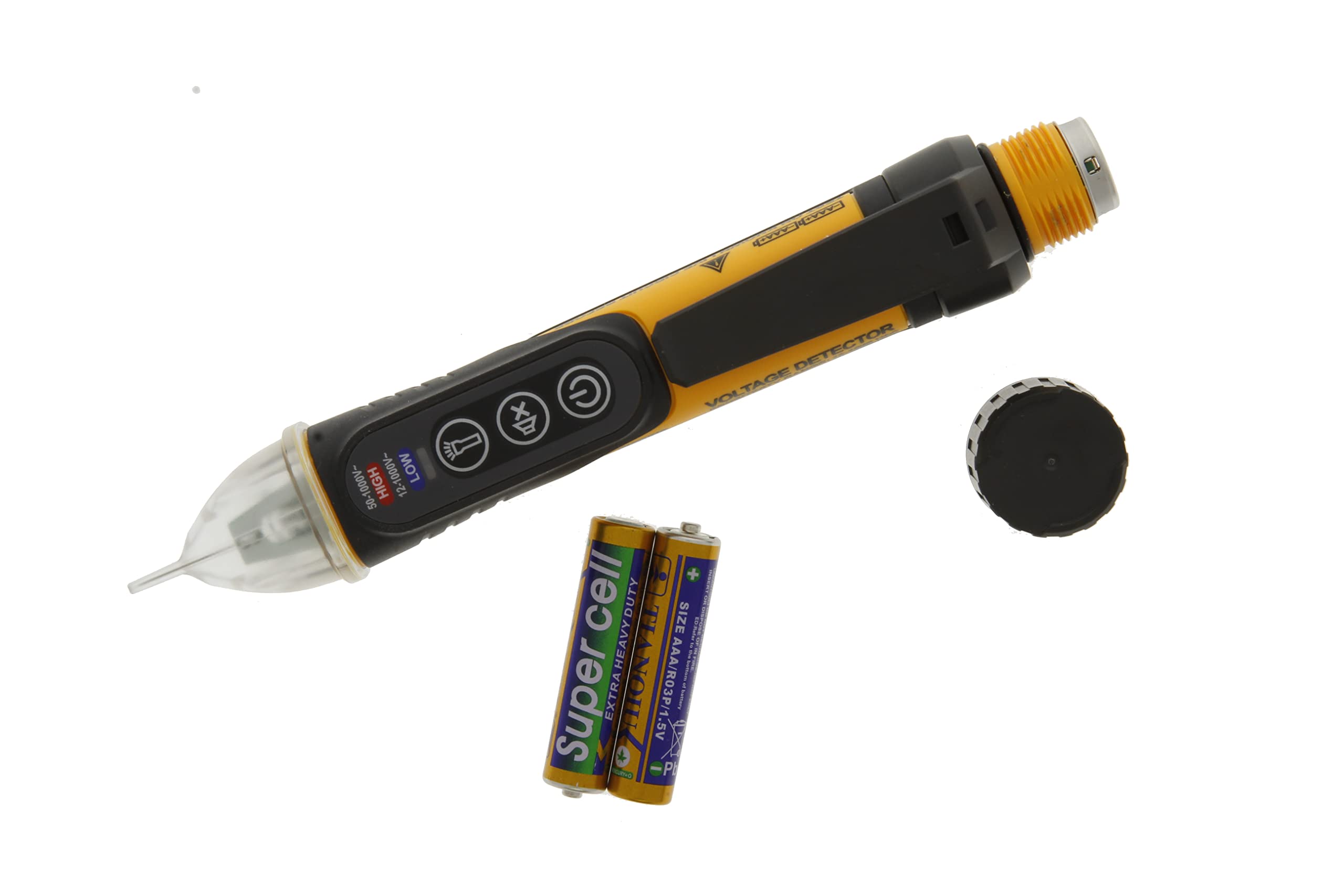 Ideal Electrical 61-657 - Dual Range 12-1000V Ac Ncvt With Flashlight