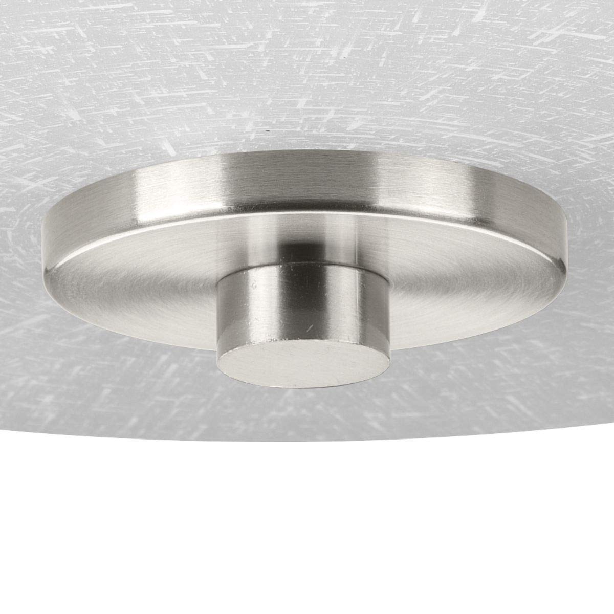 Progress Lighting P3620-09 Alexa Close-To-Ceiling, Nickel