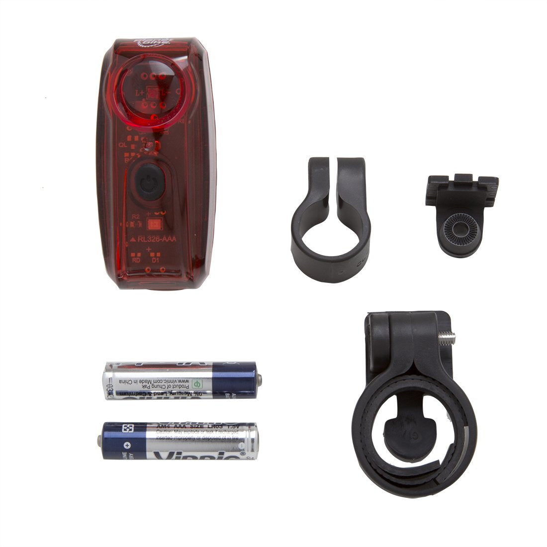 Planet Bike Superflash 65 Bike Tail Light,Red/Black