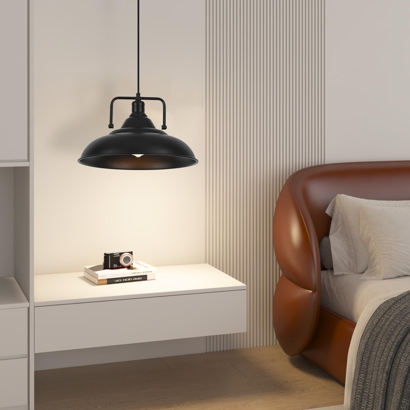 Sesiment Black Pendant Light  Large Pendant Light 15.7 3 Packs  Modern Farmhouse Pendant Lights  Kitchen Pendant Lights  Pendant Lighting Kitchen Island For Kitchen  Living Room