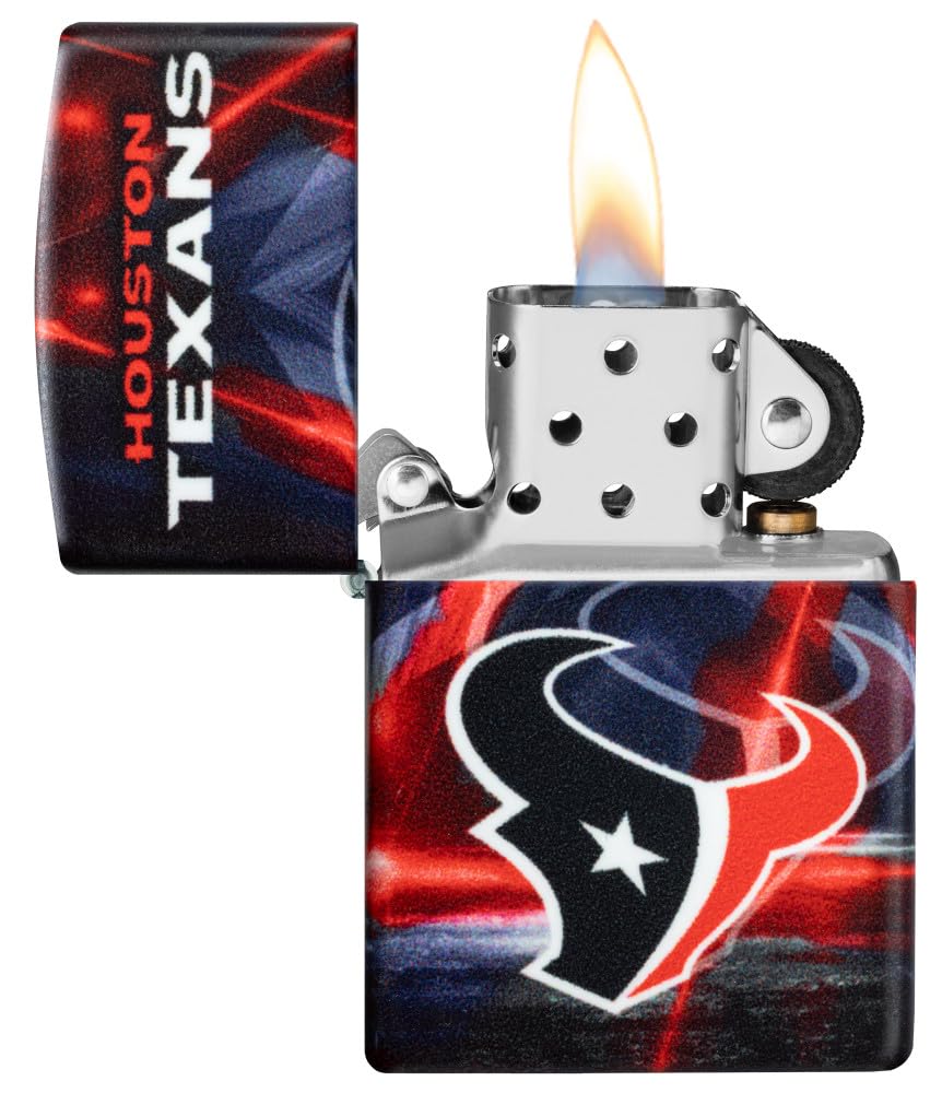 Zippo Nfl Houston Texans 540 Matte Pocket Lighter