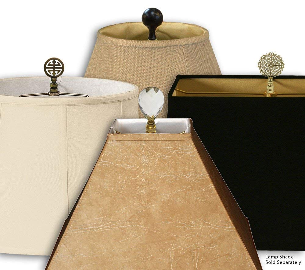 Royal Designs Rectangle Cut Corner Lamp Shade, Metal, Eggshell, (7 x 10) x (12.25 x 18) x 13.25, Model BSO-710-18