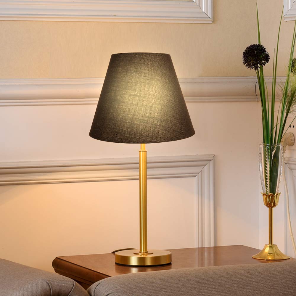 Tootoo Star Black Fabric Lamp Shade Replacement, 5X9X7 Inch, Spider Model Sx-0256