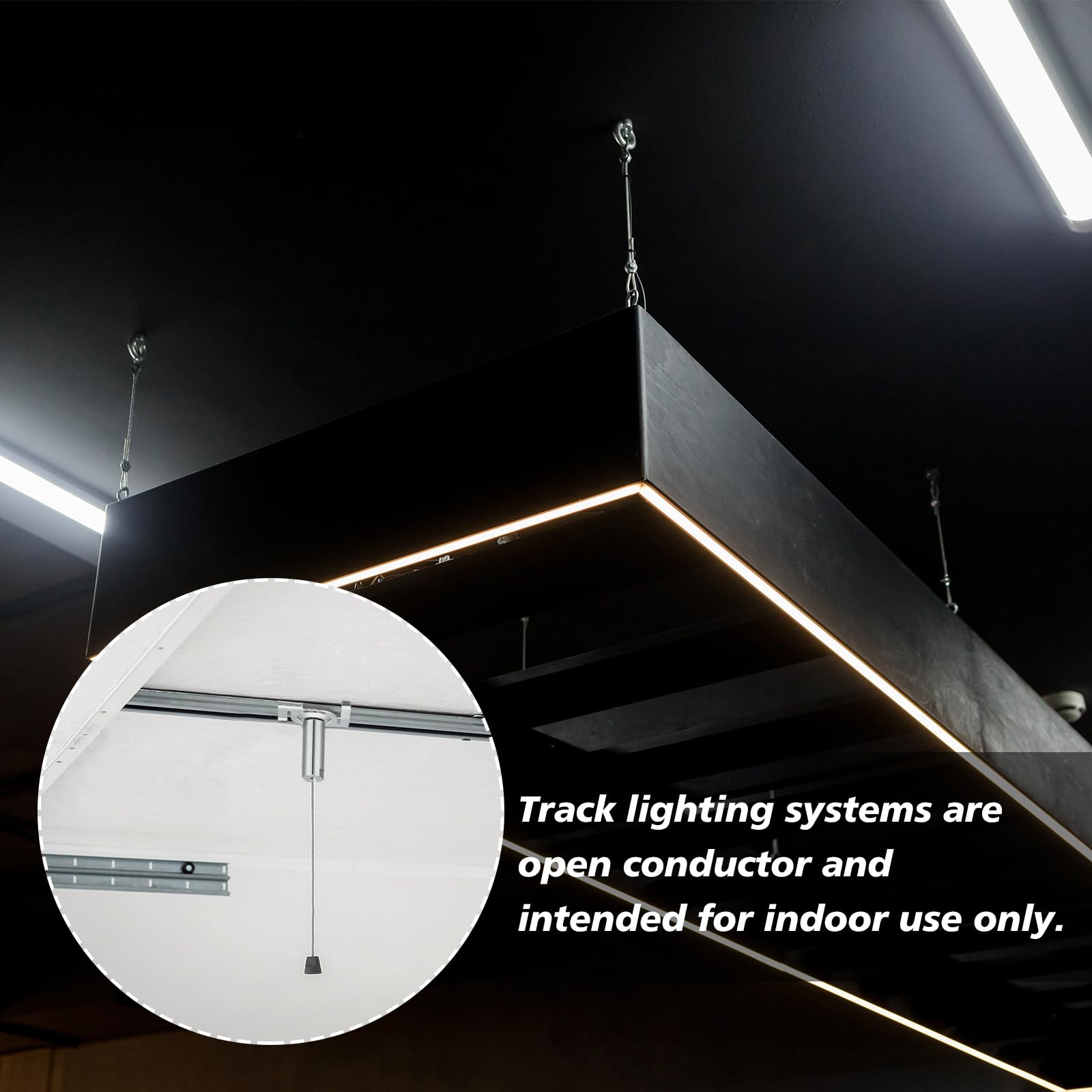 Shimeyao 20 Pcs T Bar Ceiling Clips Track Lighting Attachment 120V T Bar Grid Drop Ceiling Clip To Mount Track To Drop Grid For Systems In Chrome (Silver)