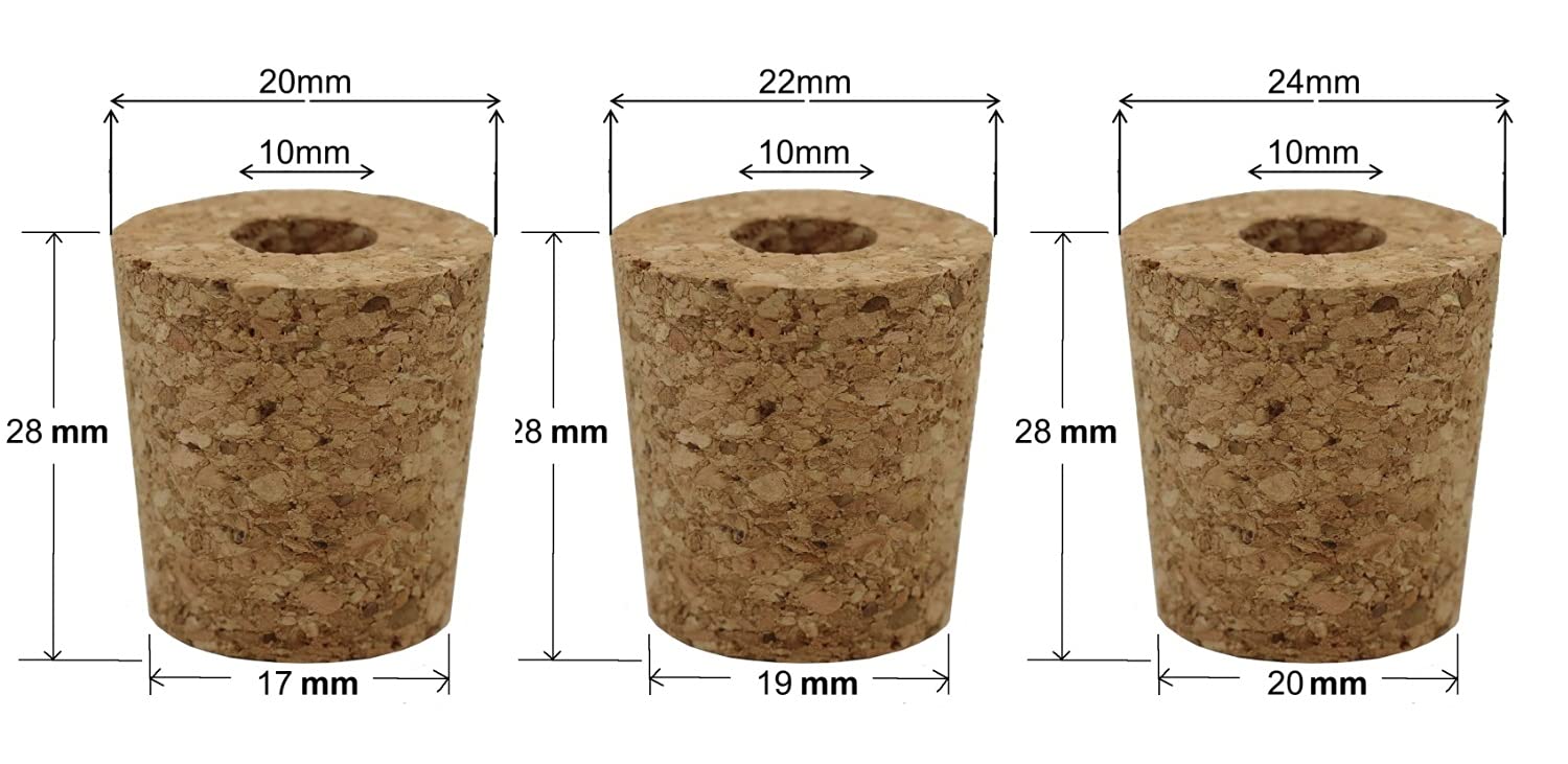 Creative Hobbies Pre-Wired Bottle Lamp Kit, Easily Convert Any Bottle Into A Lamp, Diy No Drilling Required | Antique Brass