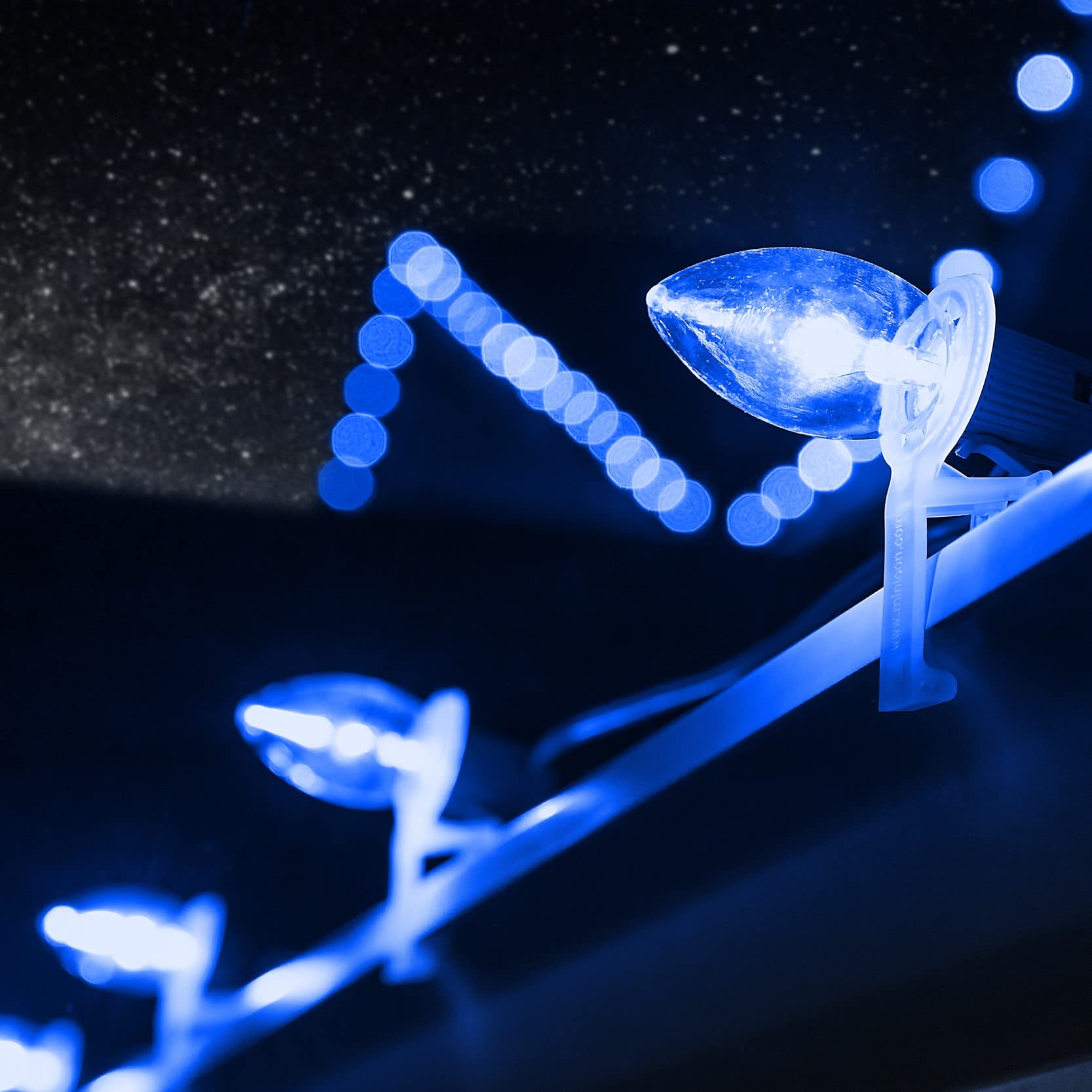 Set Of 500 Holiday Lighting Outlet C9 Led Christmas Lights | Blue C9 Led Filament Lights | C9 Christmas Light Bulbs For Indoor &