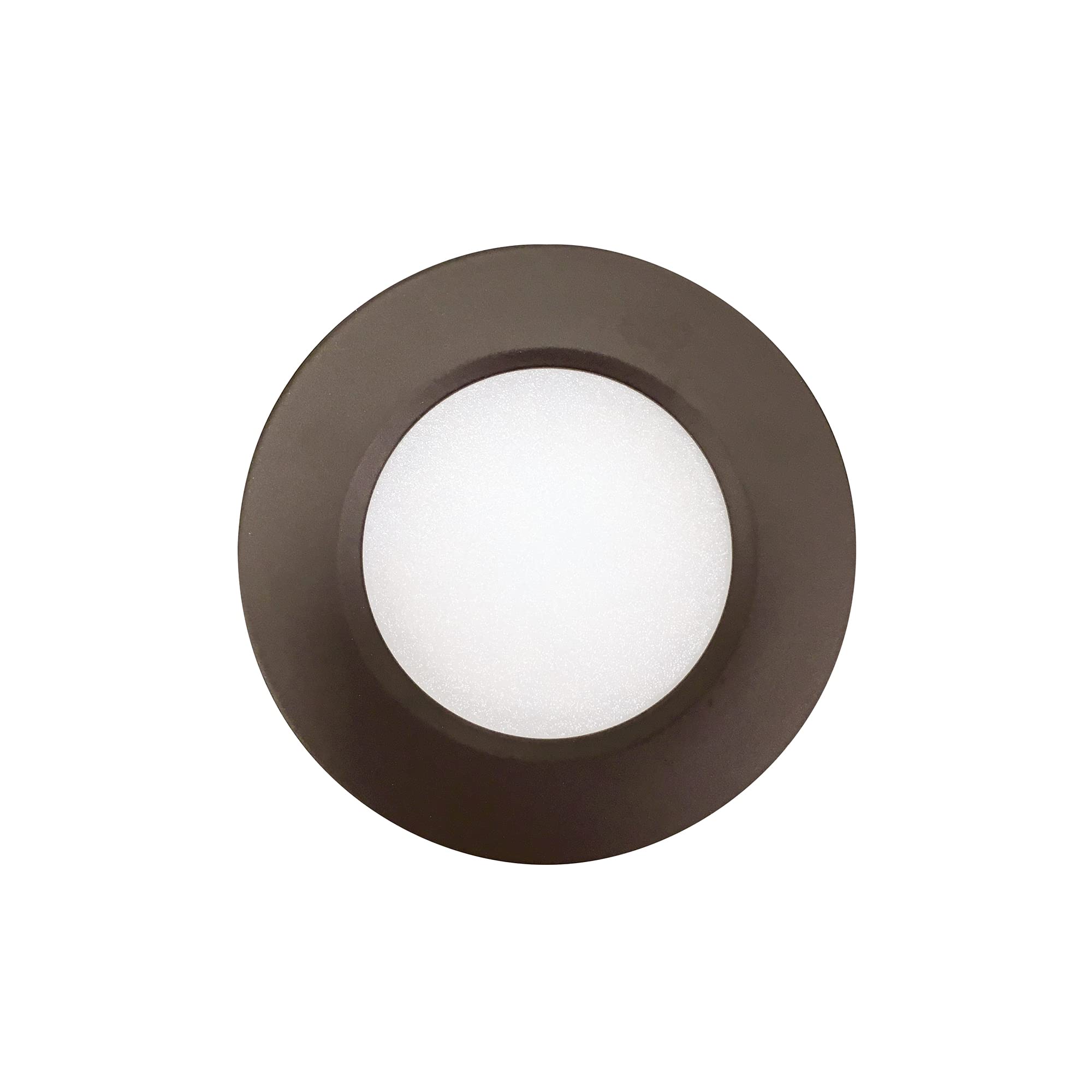 Nora Nmp2-Led35Bz 24V Josh Led Puck Light, Recessed Or Surface Mounted (Bronze, 3500K)