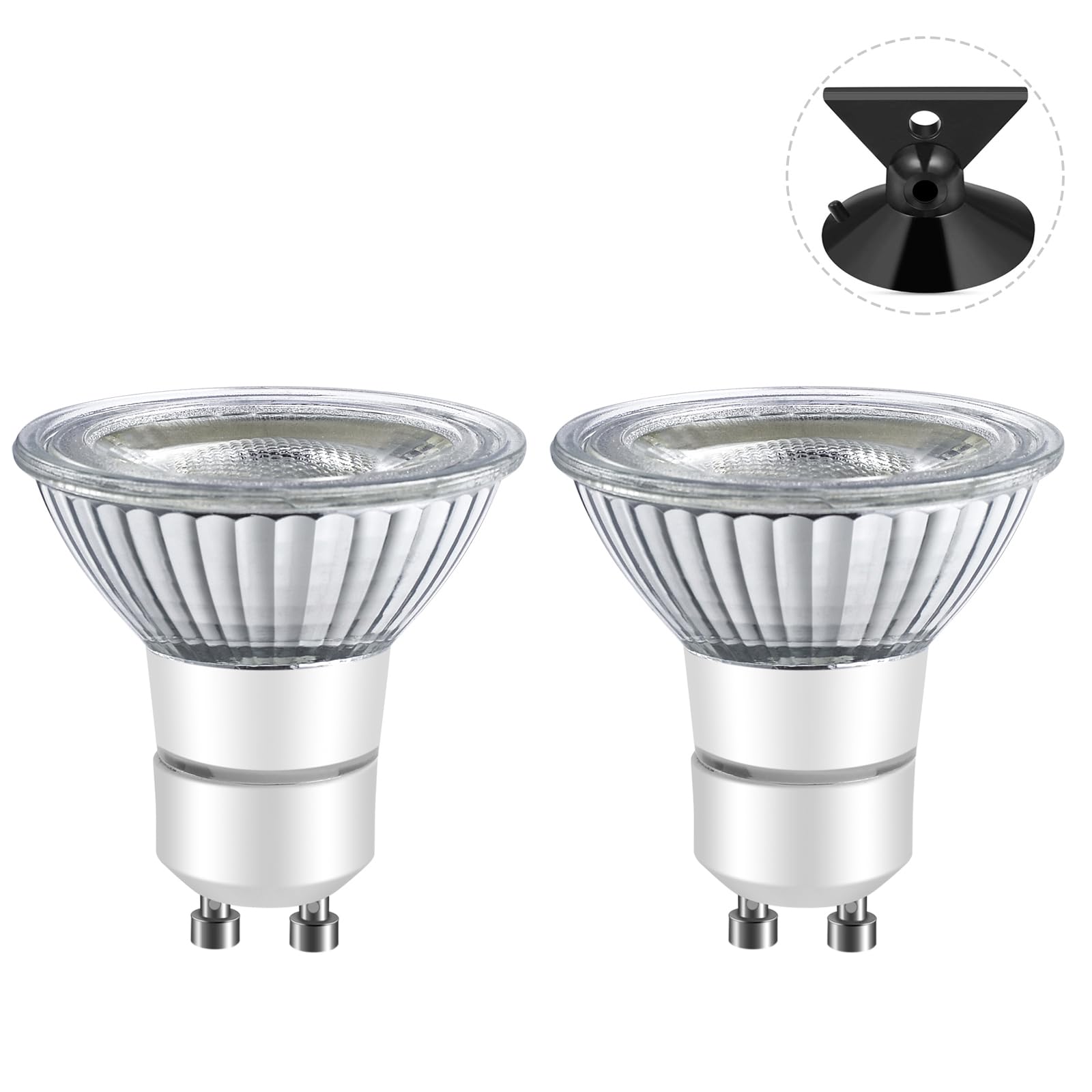 Led Gu10 Range Hood Light Bulbs, Led Stove Appliance Light Bulb, Kitchen Light Replacement Halogen Light Bulb, 50W Equivalent, W