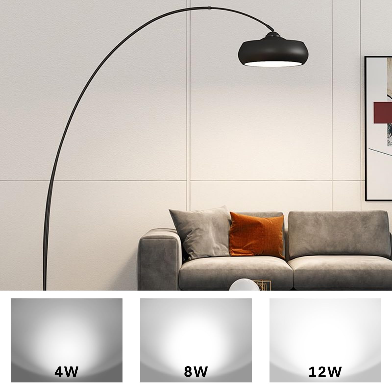 Wiyifada 3 Way LED Light Bulbs, 2 Pack, 30/70/100W Equivalent, Daylight White 5000K, E26 Medium Base, Indoor A19