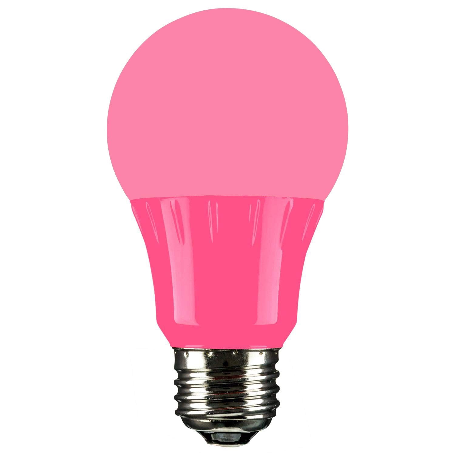 Sunlite 80168 Led A19 Colored Light Bulb, 3 Watts (25W Equivalent), E26 Medium Base, Non-Dimmable, Ul Listed, Party Decoration,