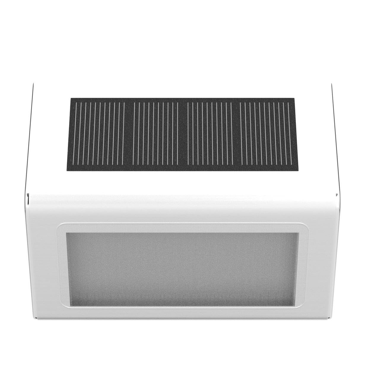 Solpex Solar Step Lights, 12 Pack Solar Stair Lights, Outdoor Fence Lighting, Solar Powered Deck Lights Waterproof 4 Leds For St