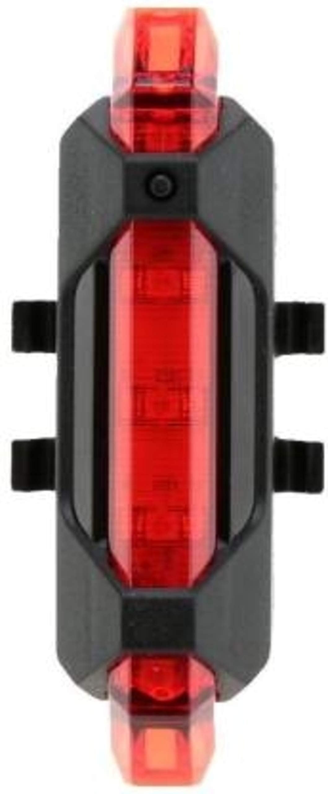 Lista Bicycle LED Head Light USB Rechargeable Light Cycling Lamp Head Light Tail Light (red)