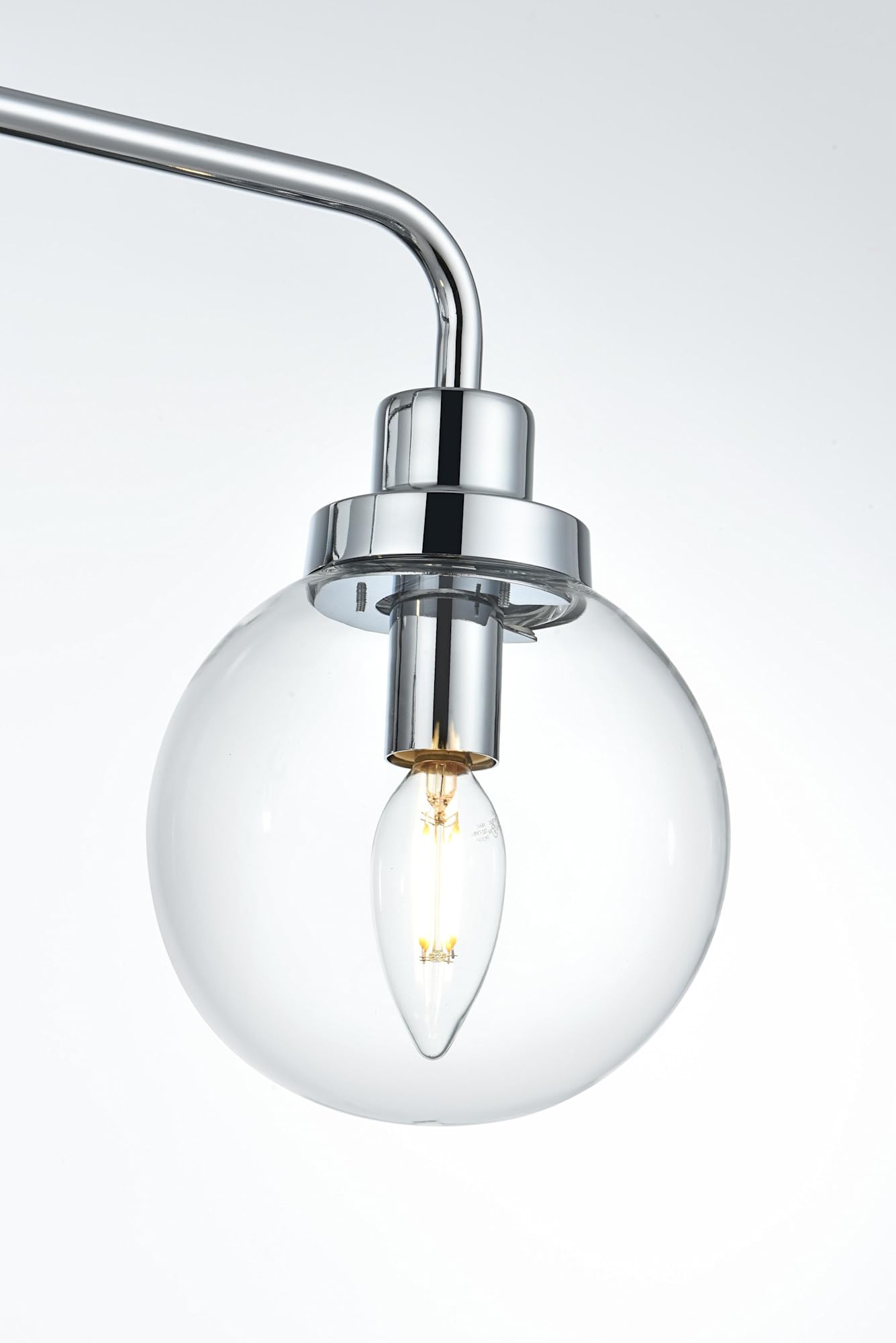 Living District Indoor Modern Home Decorative Bright Ceiling Hanson 3 Lights Bath Sconce in Brass with Clear Shade
