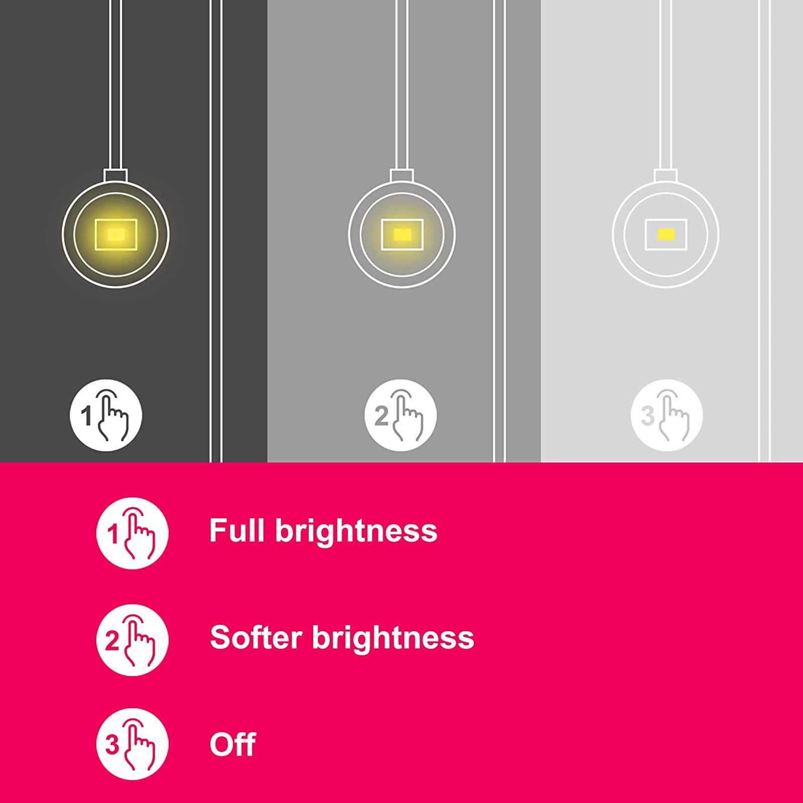 Biglight Book Light For Reading In Bed, Small Book Light For Kids, Led Reading Lamp, Battery Operated Clip Light, Reading Light