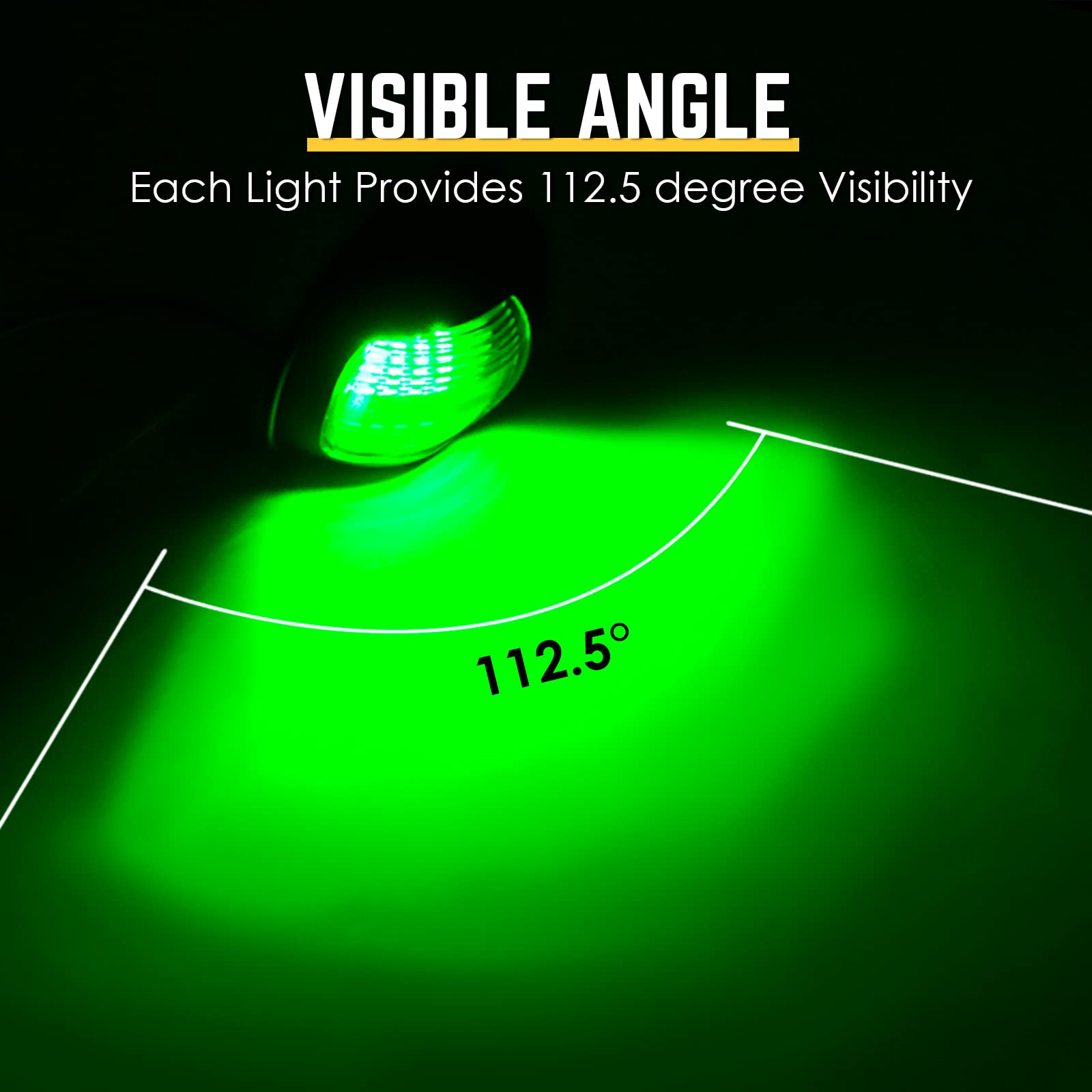 Acelane LED Boat Bow & Sidelights - Red & Green, 12V IP65 Waterproof for Marine, Pontoon, Skeeter, Power & Fishing Boats