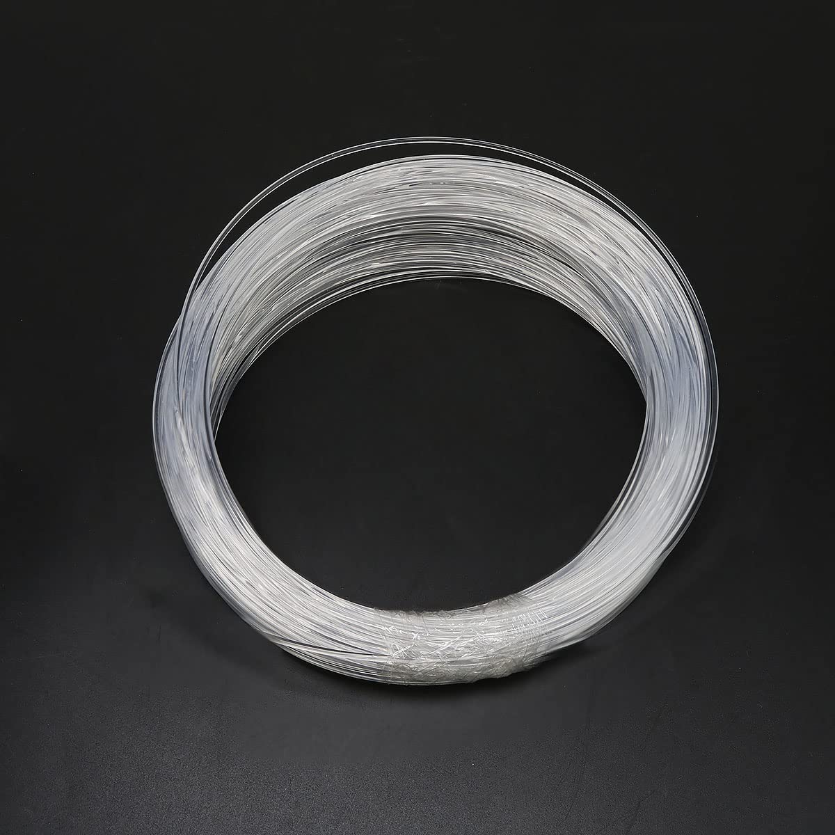 Azimom 50M End Glow Fiber Optic Cable Roll, 2Mm Pmma For Star Ceiling Led Lighting