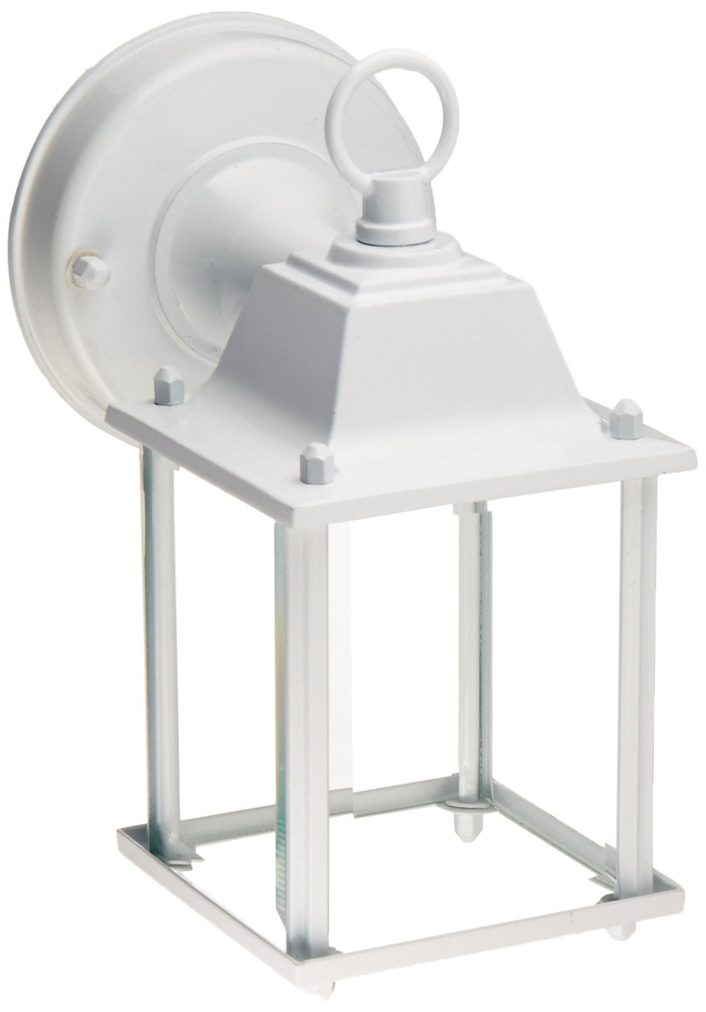 Boston Harbor Al1037-43L 3576527 Dimmable Outdoor Lantern, (1) 60/13 W Medium A19/Cfl Lamp, 8-5/8'' Height X 4-3/8'' Width, Whit